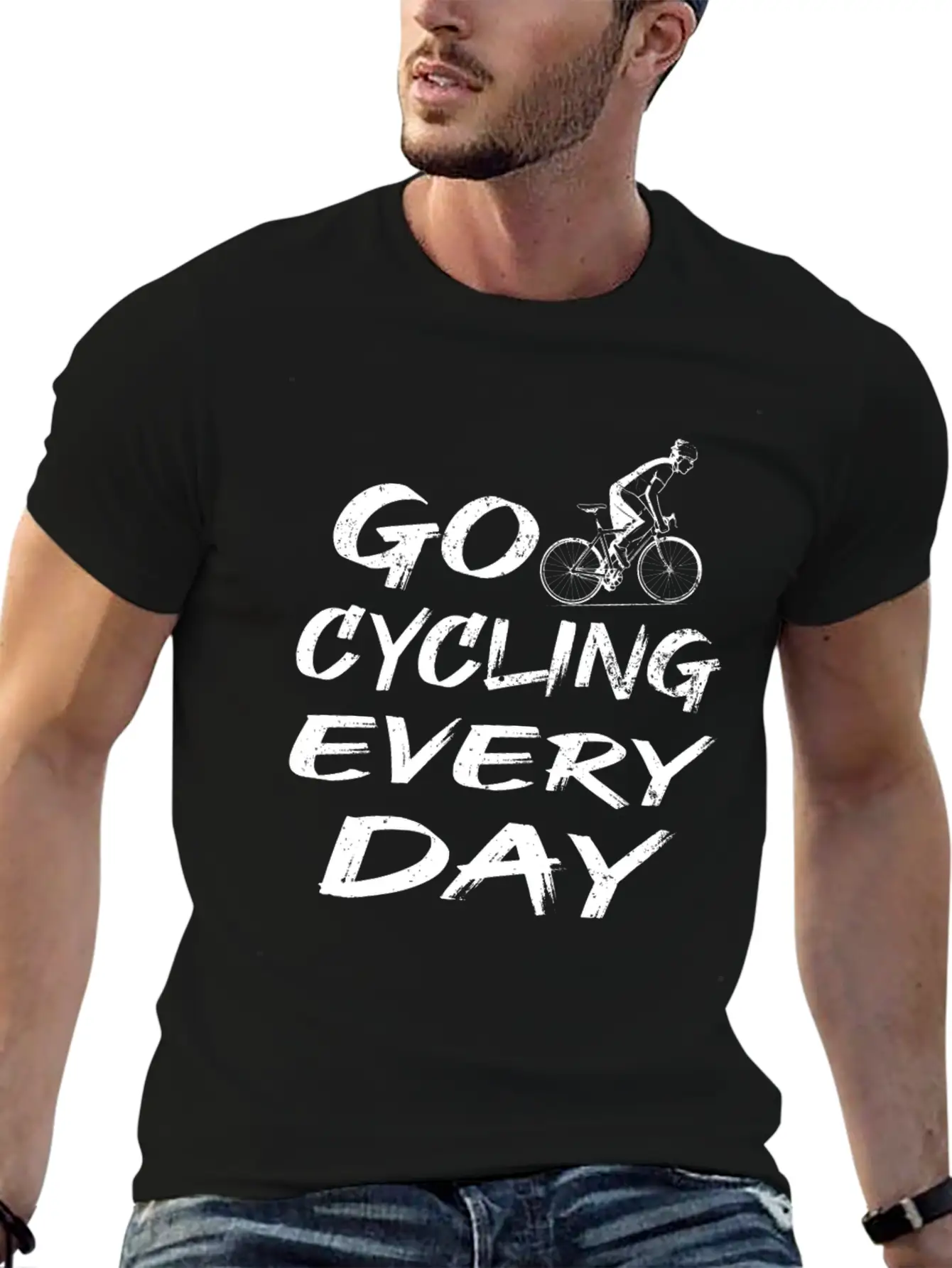Cycle Unisex Casual T-Shirt – Clean Design For Daily Comfort