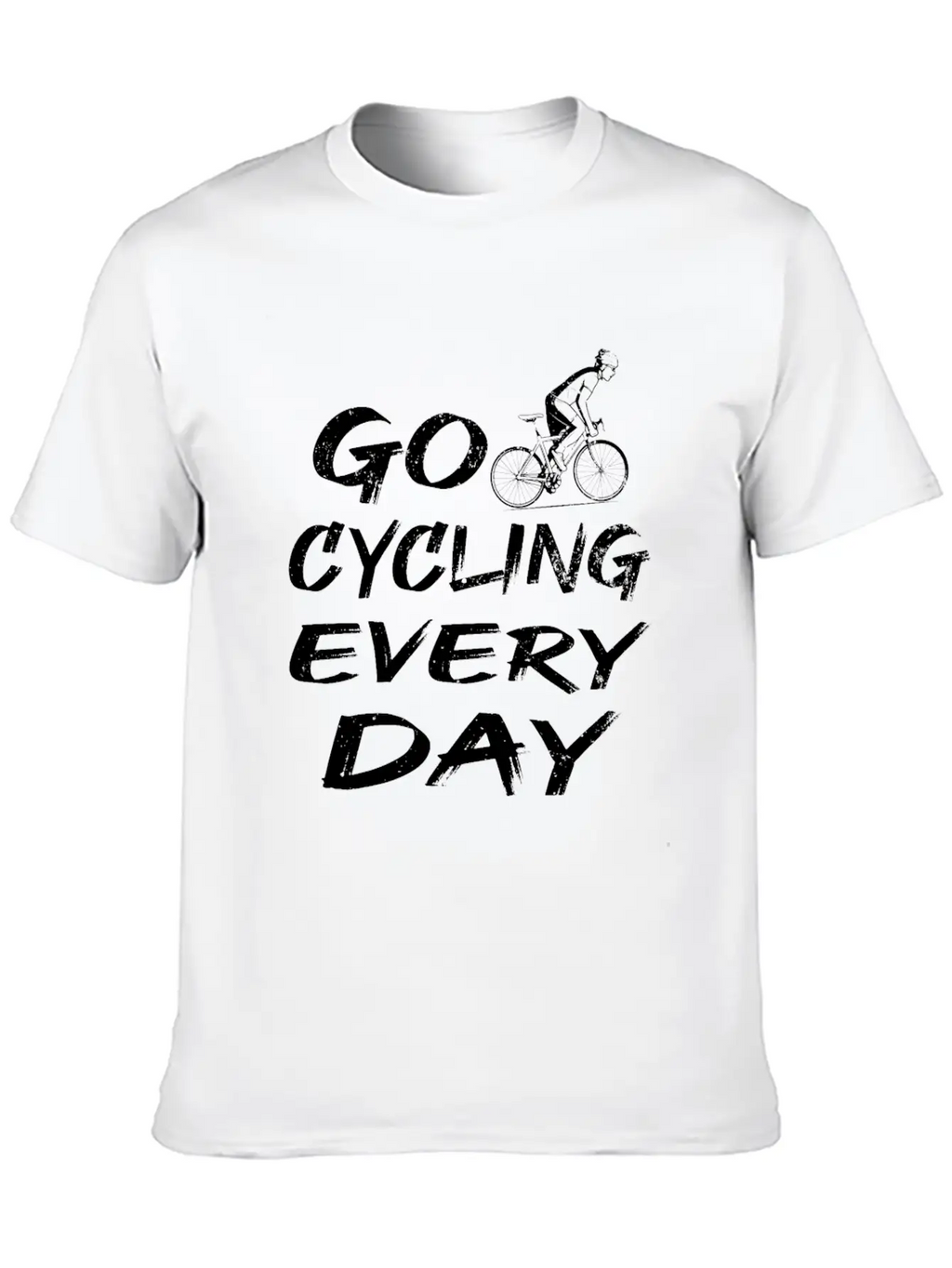 Cycle Unisex Casual T-Shirt – Clean Design For Daily Comfort