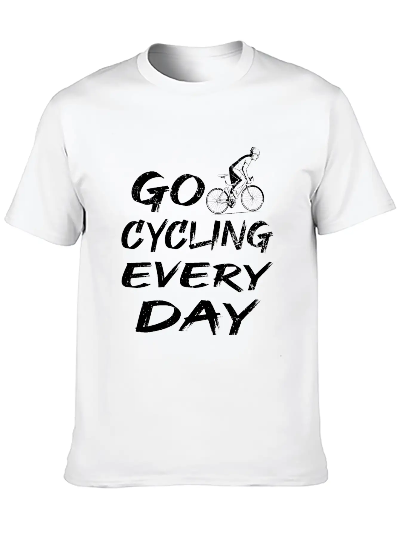 Cycle Unisex Casual T-Shirt – Clean Design For Daily Comfort