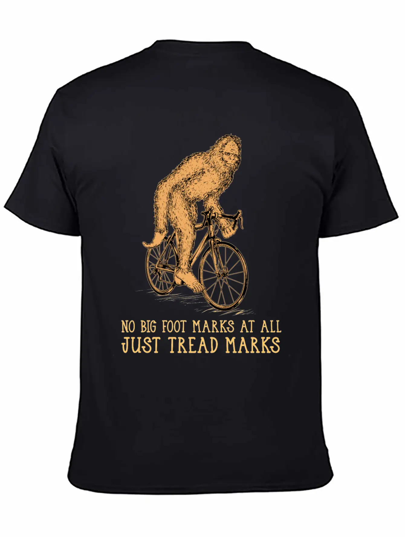 Cycling Big Foot Relaxed Everyday Tee – Lightweight And Durable Cotton