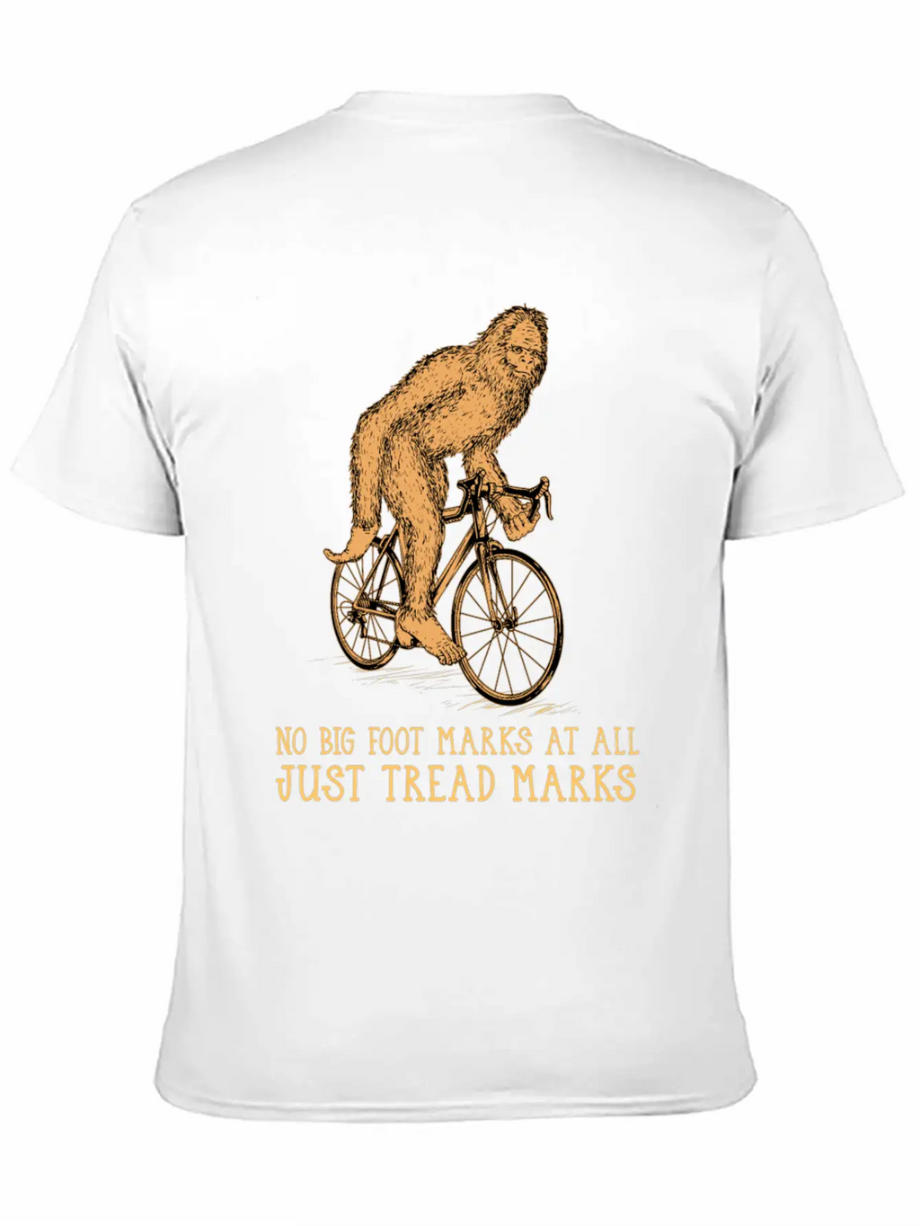Cycling Big Foot Relaxed Everyday Tee – Lightweight And Durable Cotton