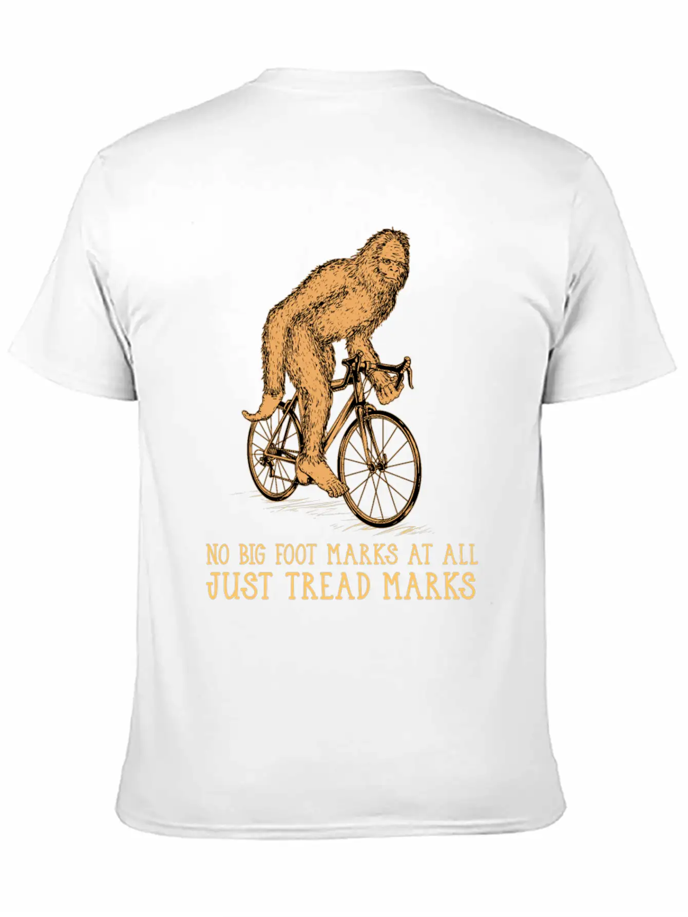 Cycling Big Foot Relaxed Everyday Tee – Lightweight And Durable Cotton