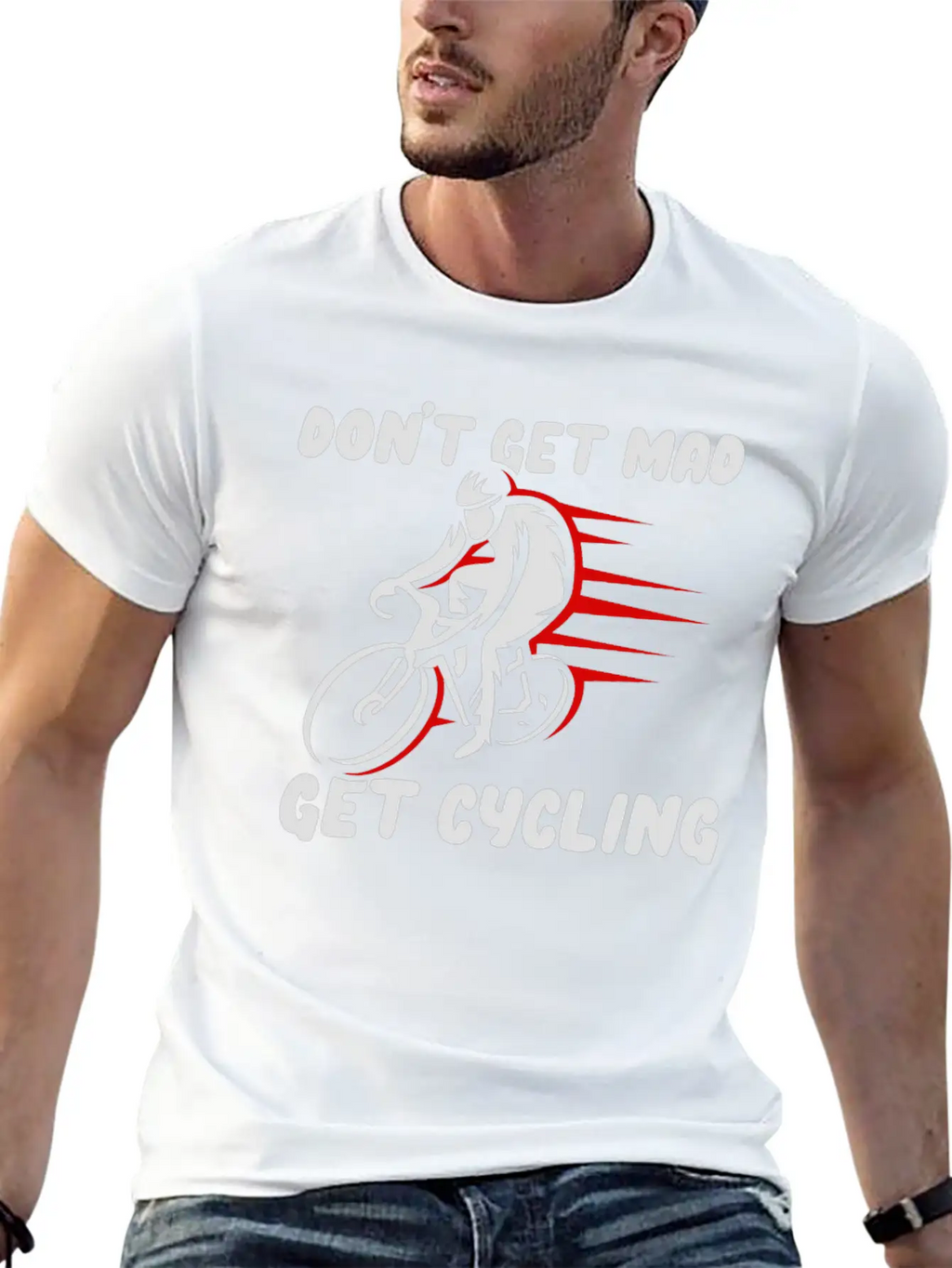 Cycling Cyclist Breathable Graphic T-Shirt – Perfect For Casual Days