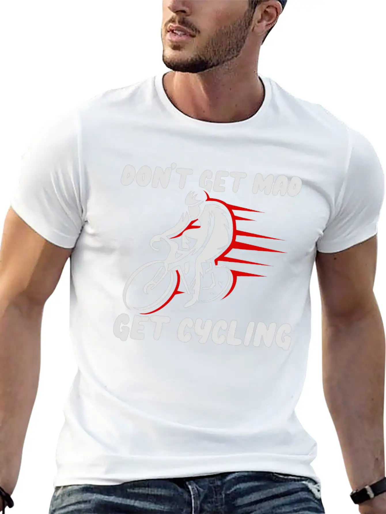 Cycling Cyclist Breathable Graphic T-Shirt – Perfect For Casual Days