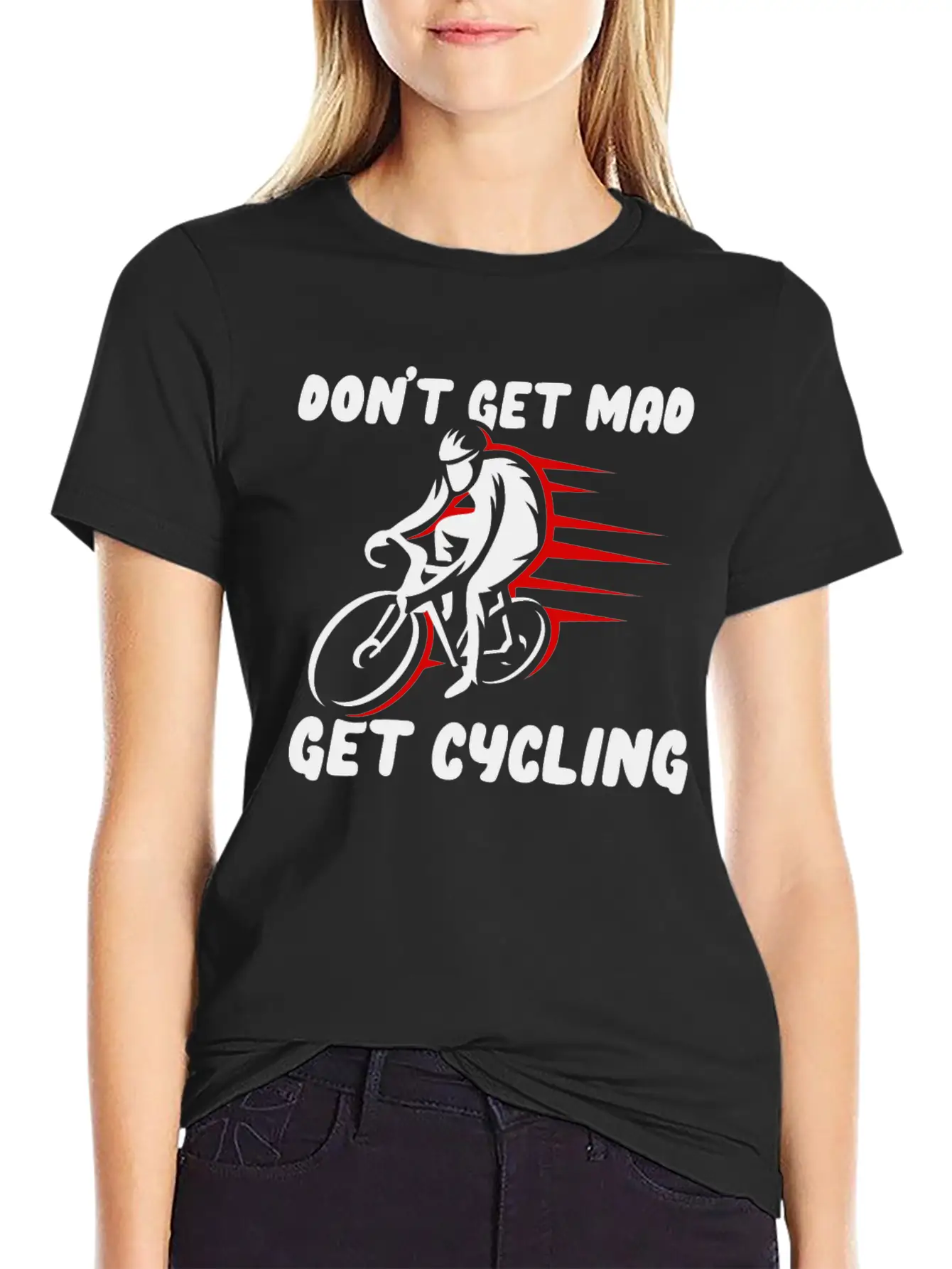 Cycling Cyclist Breathable Graphic T-Shirt – Perfect For Casual Days