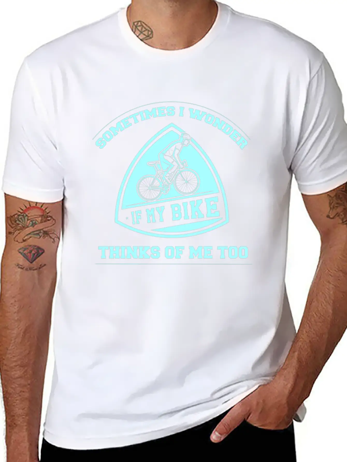 Cycling Cyclist Classic Cotton Tee – Unisex Comfort For Any Season
