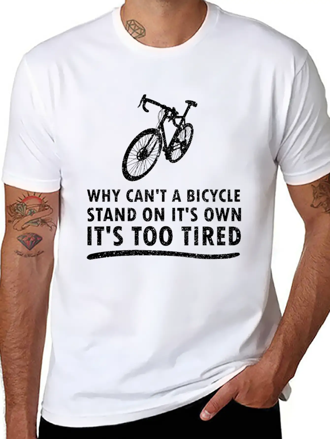 Cycling Cyclist Essential Cotton Tee For Daily Outfits – Unisex Style