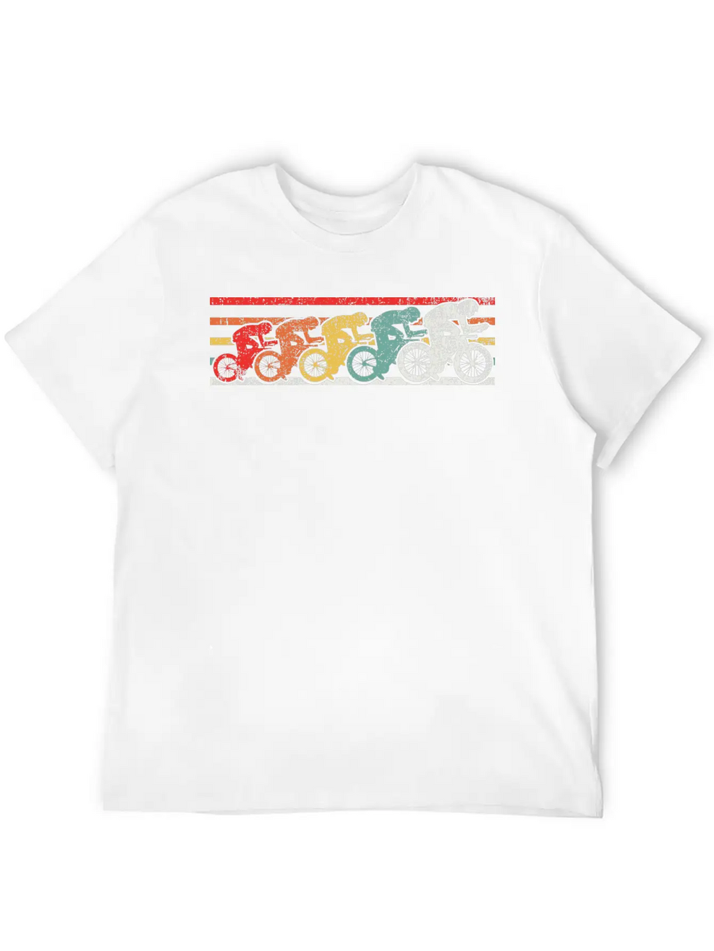 Cycling Cyclist Relaxed Everyday Tee – Lightweight And Durable Cotton