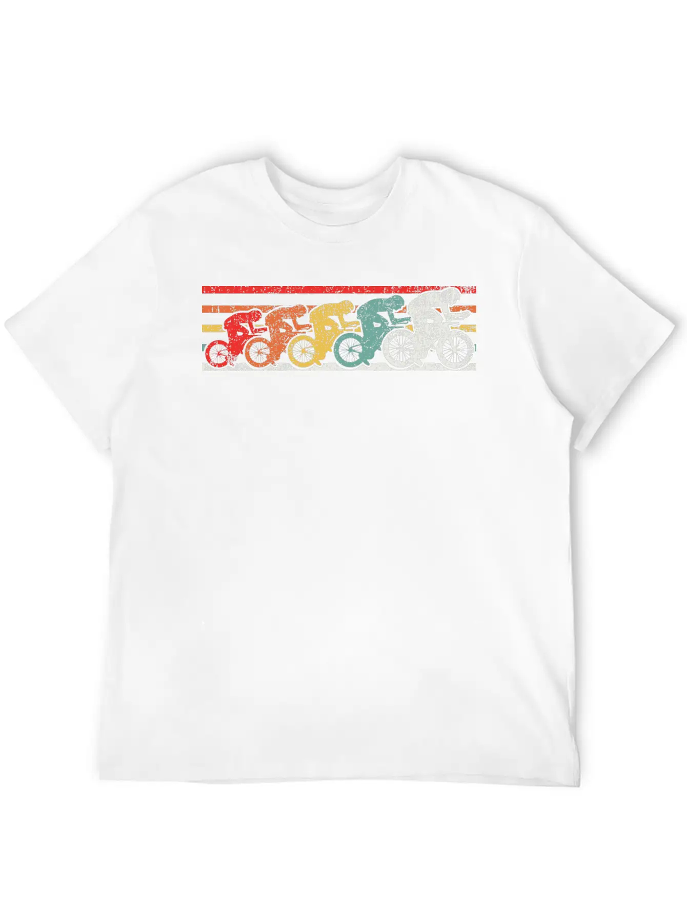 Cycling Cyclist Relaxed Everyday Tee – Lightweight And Durable Cotton