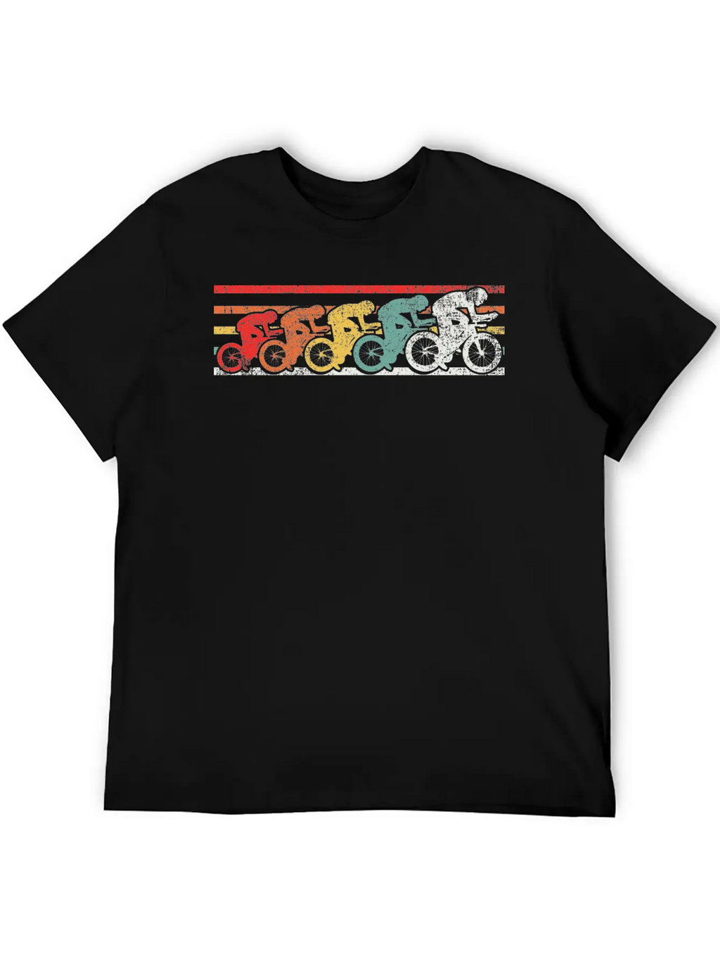 Cycling Cyclist Relaxed Everyday Tee – Lightweight And Durable Cotton