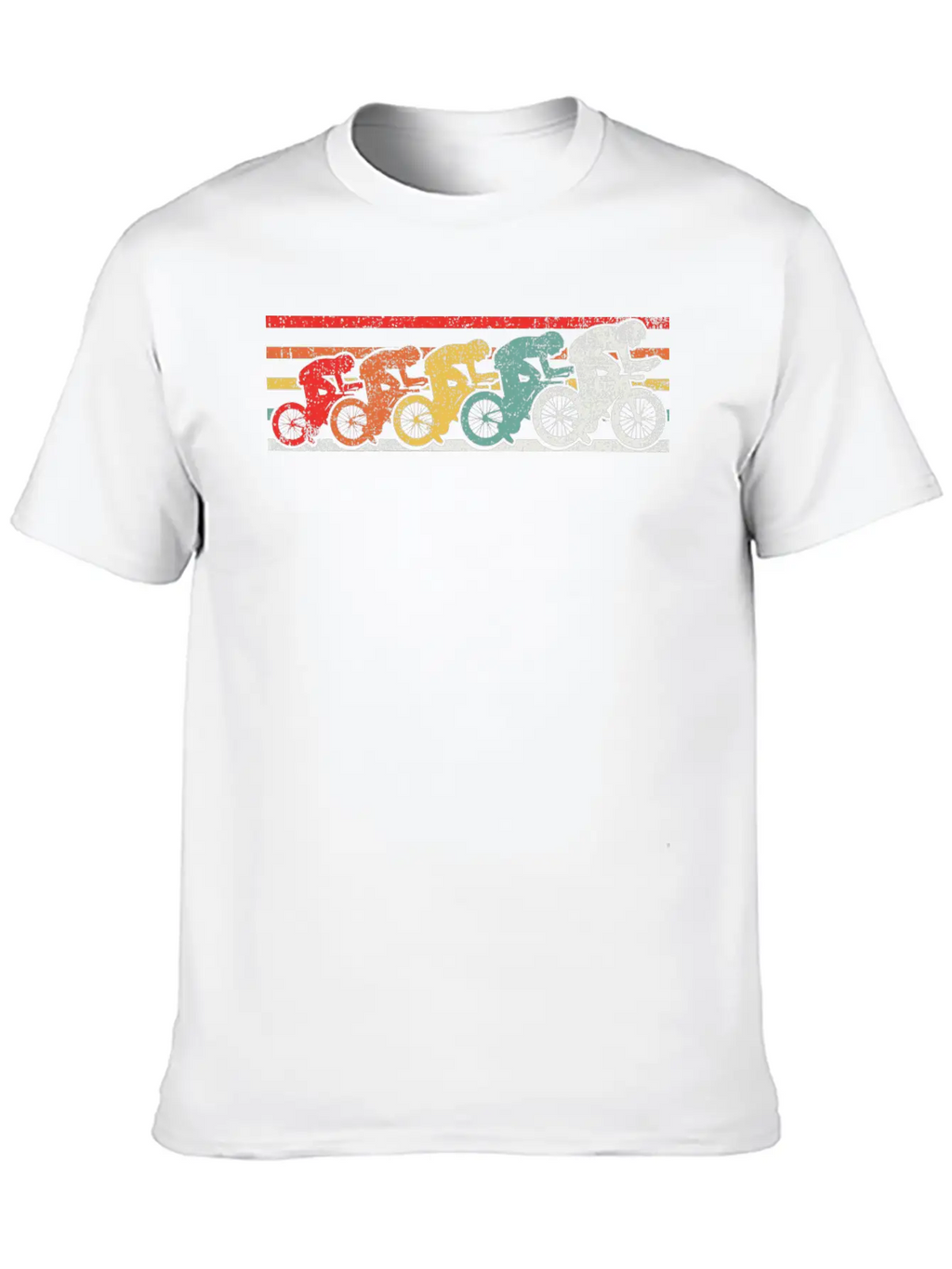 Cycling Cyclist Relaxed Everyday Tee – Lightweight And Durable Cotton