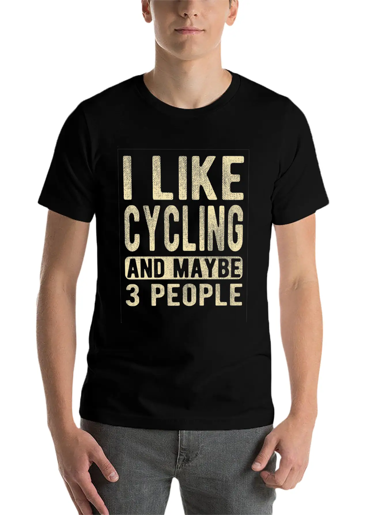 Cycling Saying Stylish Everyday T-Shirt – Unisex Basic Cotton Tee