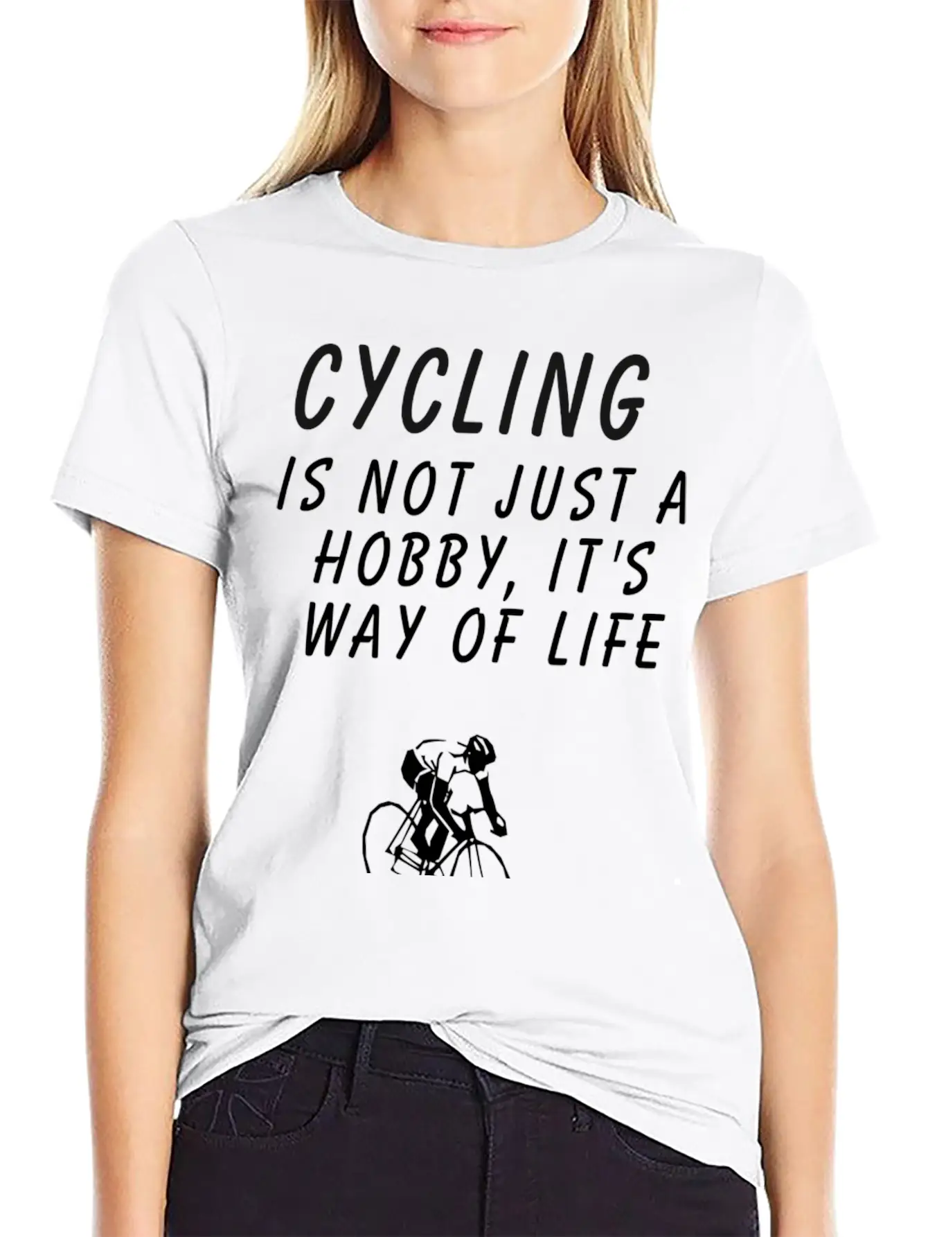 Cycling Stylish Everyday T-Shirt – Unisex Basic Cotton Tee