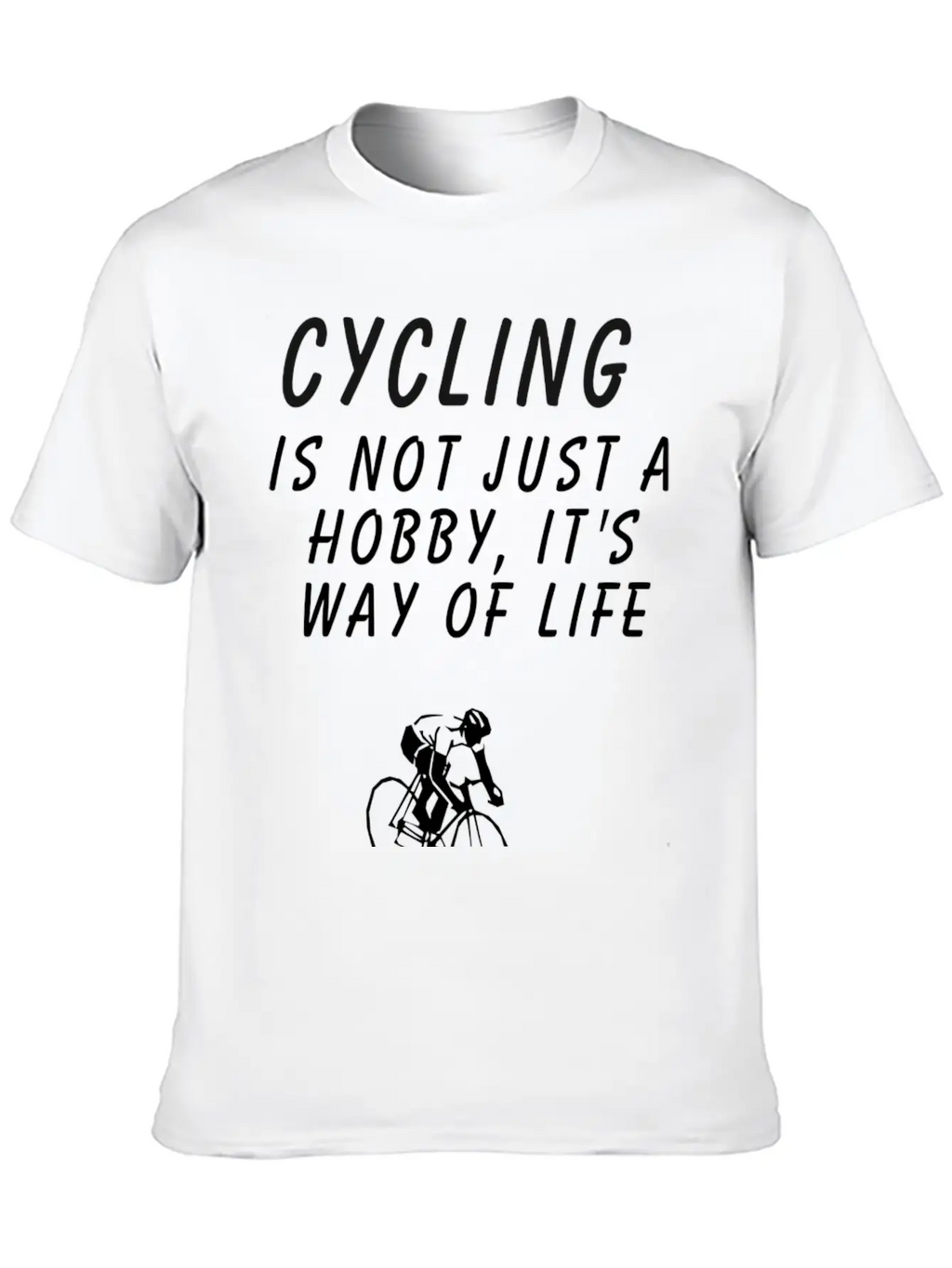 Cycling Stylish Everyday T-Shirt – Unisex Basic Cotton Tee