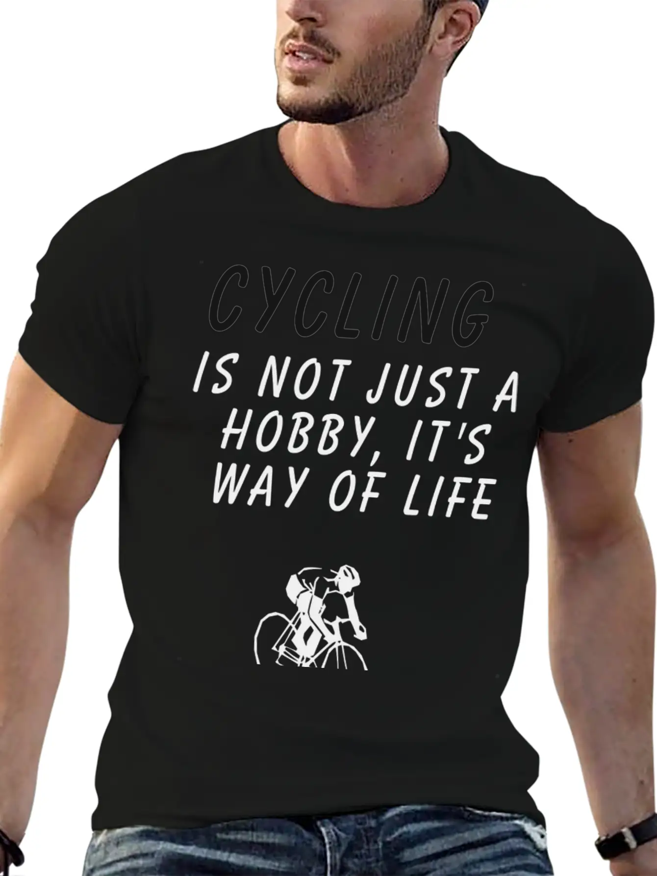 Cycling Stylish Everyday T-Shirt – Unisex Basic Cotton Tee