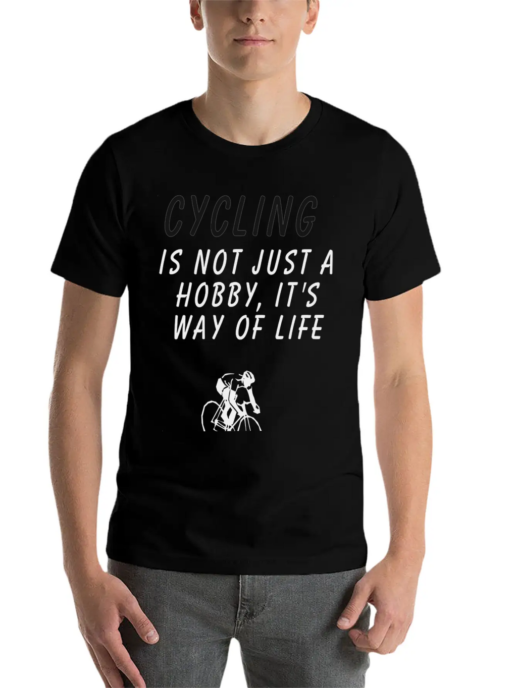 Cycling Stylish Everyday T-Shirt – Unisex Basic Cotton Tee