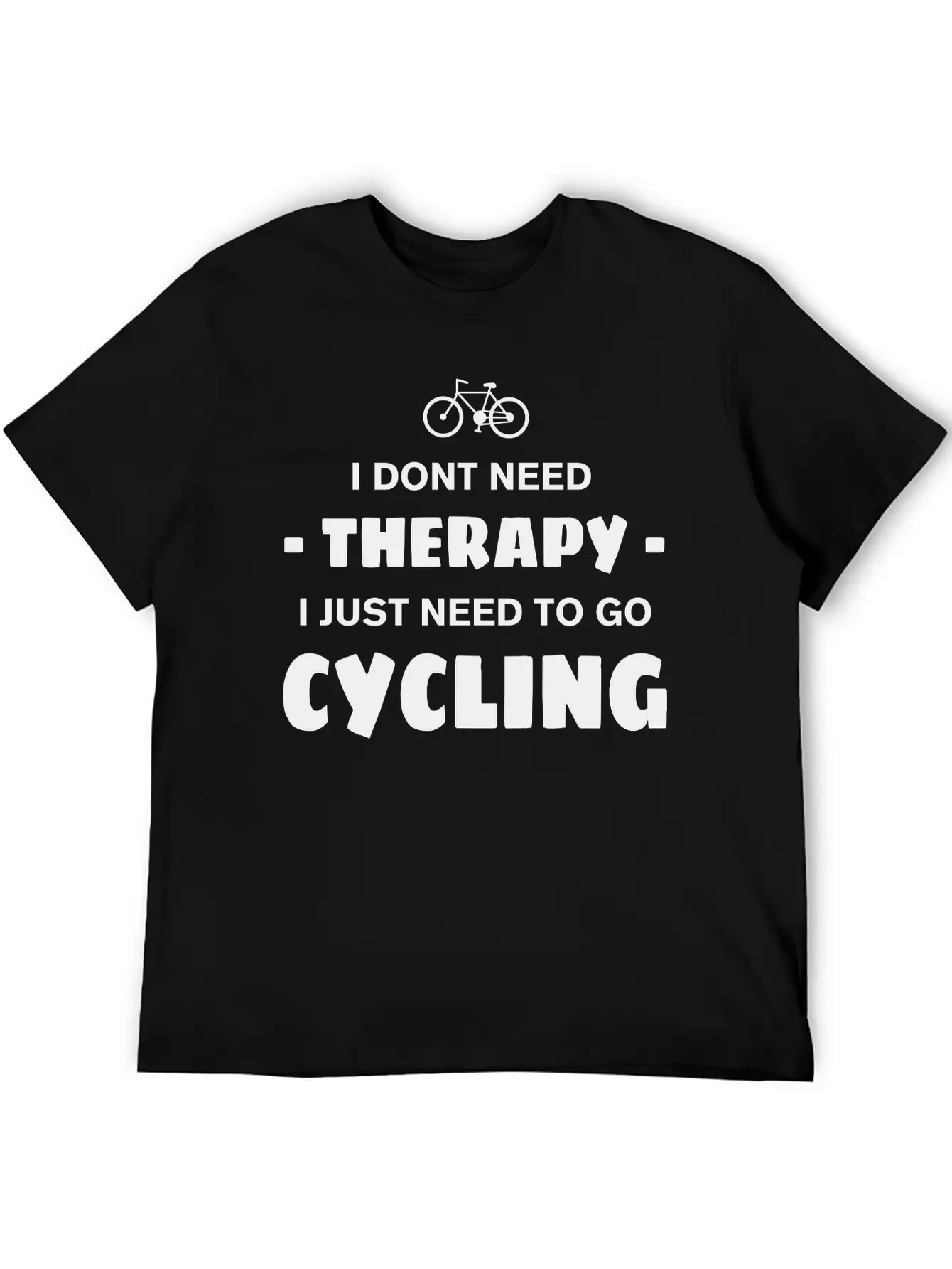 CYCLING THERAPY Basic Graphic T-Shirt – Daily Comfort In Soft Cotton