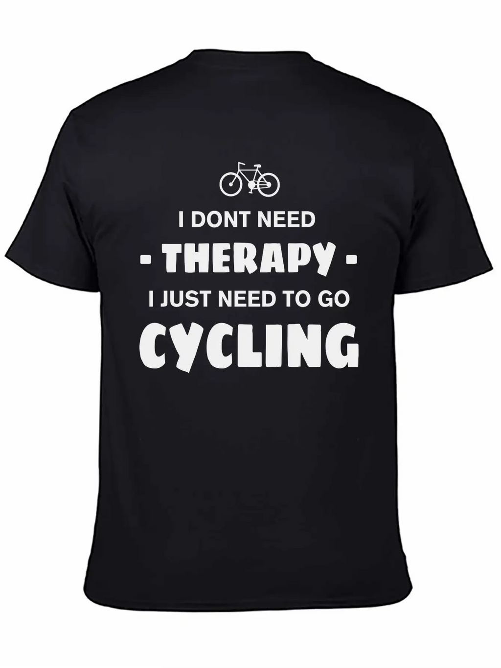 CYCLING THERAPY Basic Graphic T-Shirt – Daily Comfort In Soft Cotton
