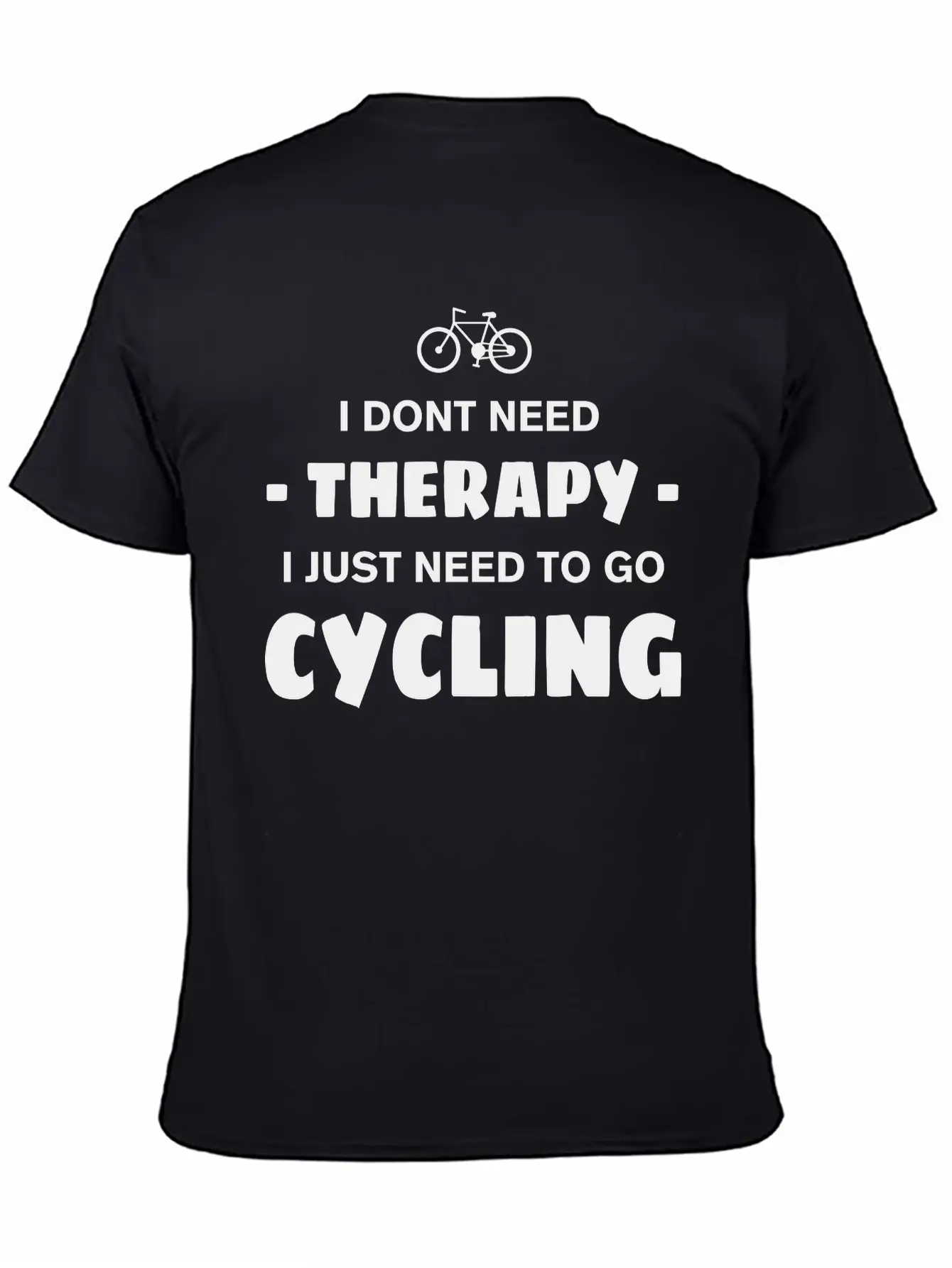 CYCLING THERAPY Basic Graphic T-Shirt – Daily Comfort In Soft Cotton