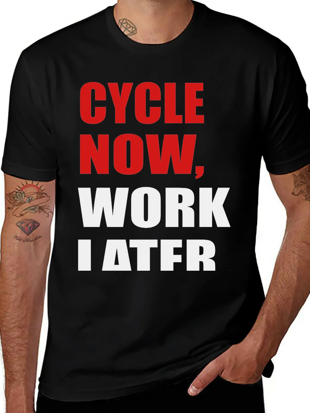 Cycling Unisex Casual T-Shirt – Clean Design For Daily Comfort