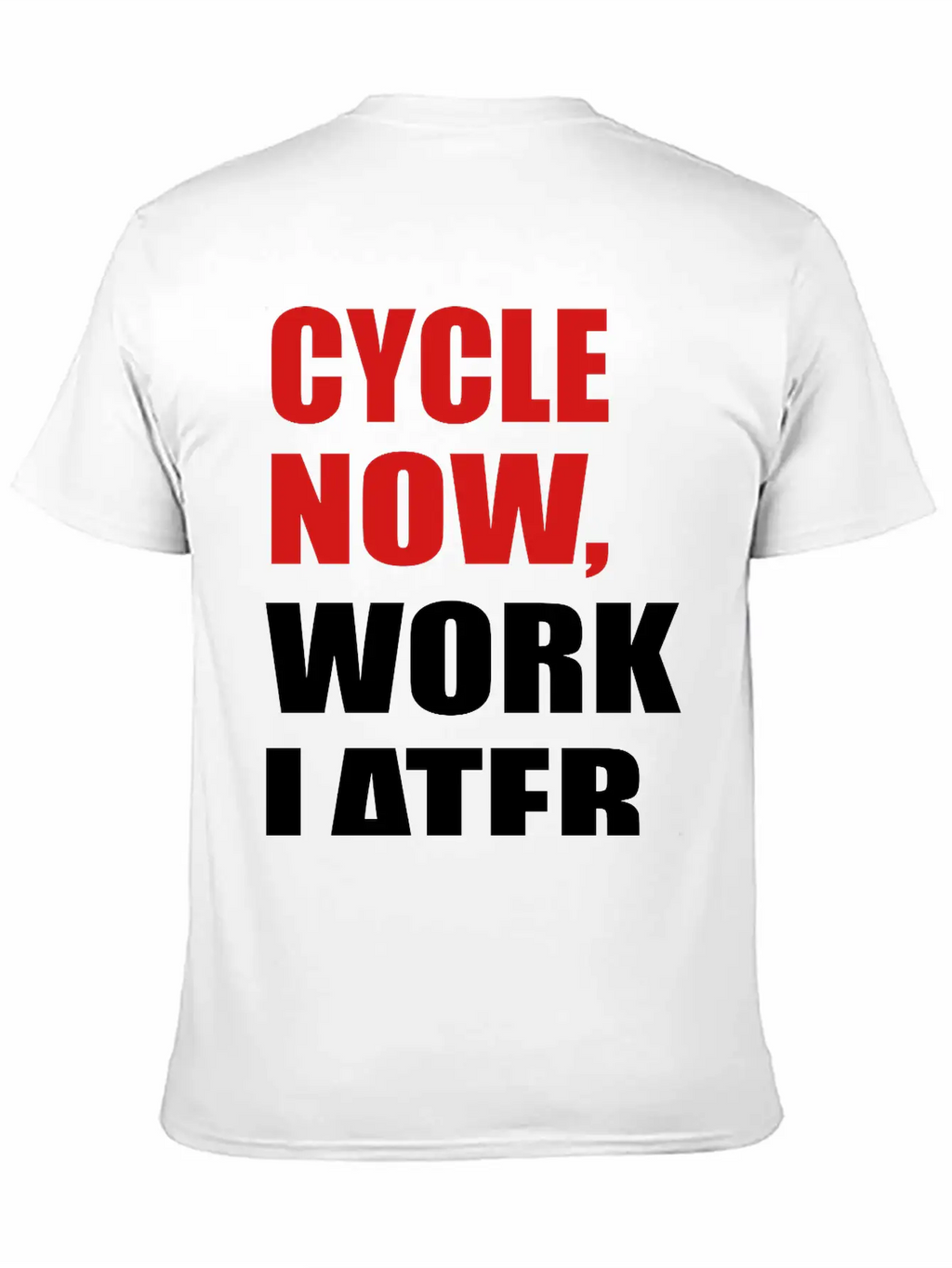 Cycling Unisex Casual T-Shirt – Clean Design For Daily Comfort