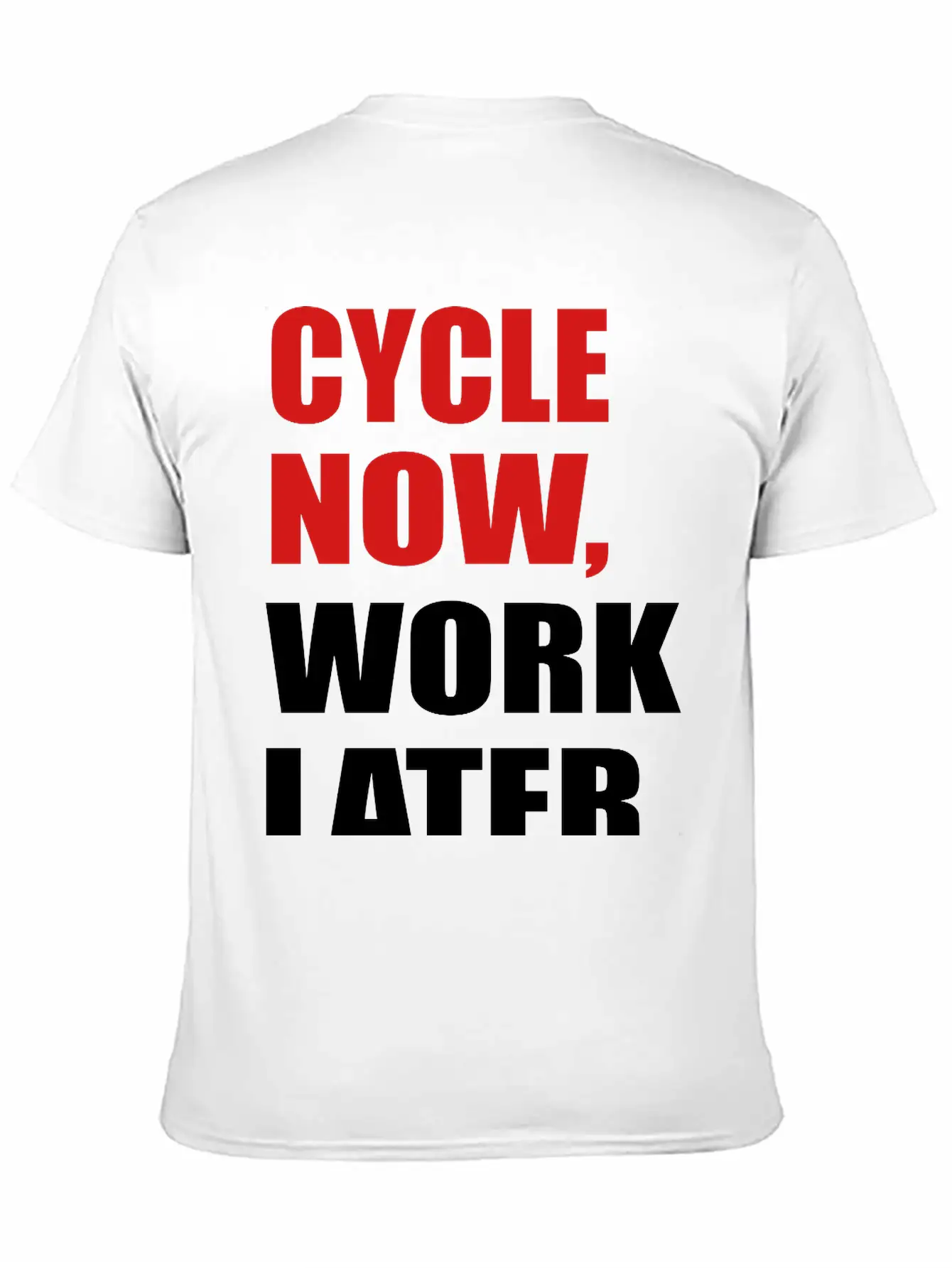 Cycling Unisex Casual T-Shirt – Clean Design For Daily Comfort