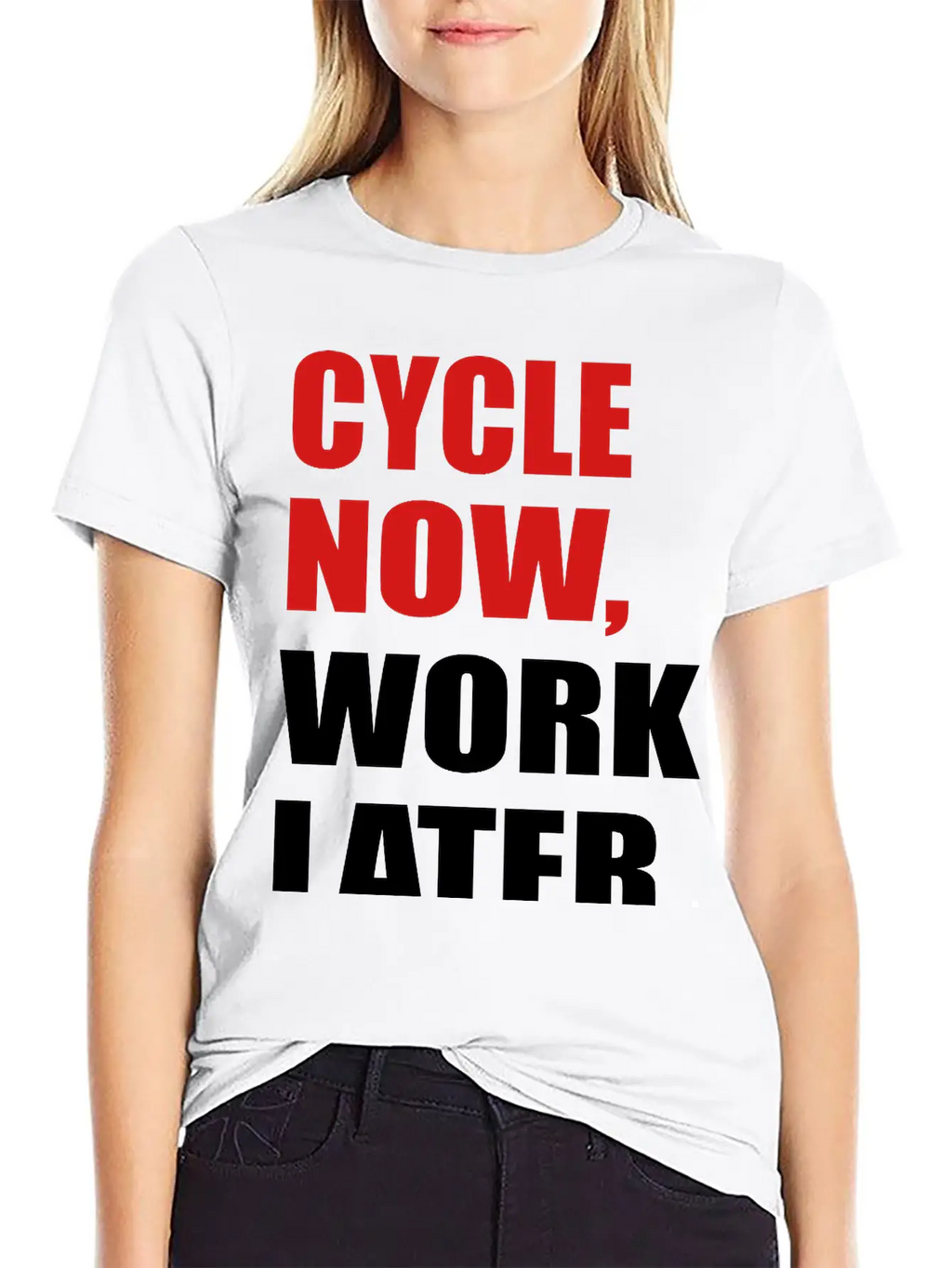Cycling Unisex Casual T-Shirt – Clean Design For Daily Comfort