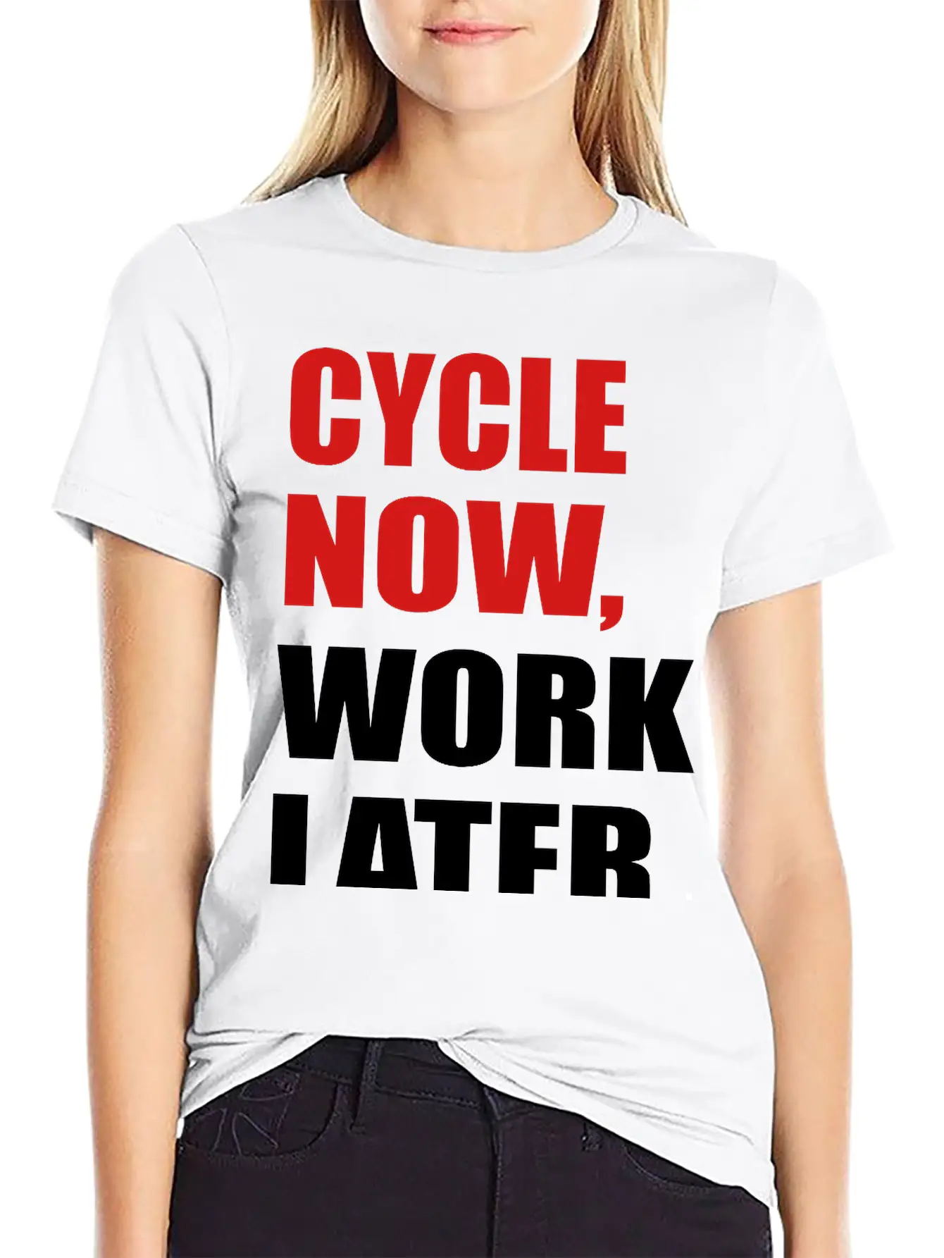 Cycling Unisex Casual T-Shirt – Clean Design For Daily Comfort