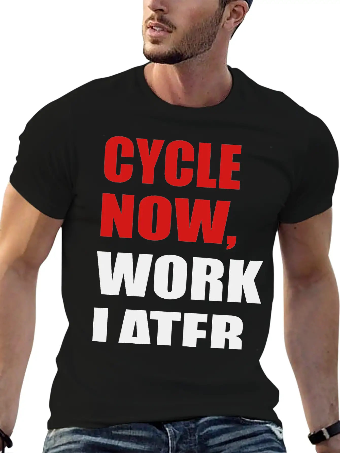 Cycling Unisex Casual T-Shirt – Clean Design For Daily Comfort