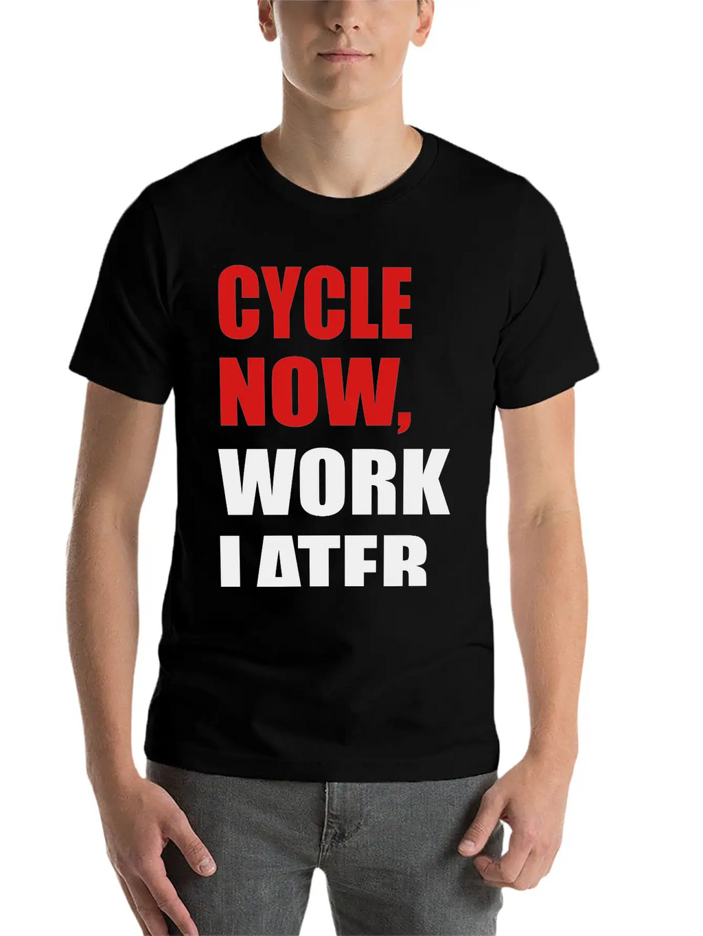 Cycling Unisex Casual T-Shirt – Clean Design For Daily Comfort