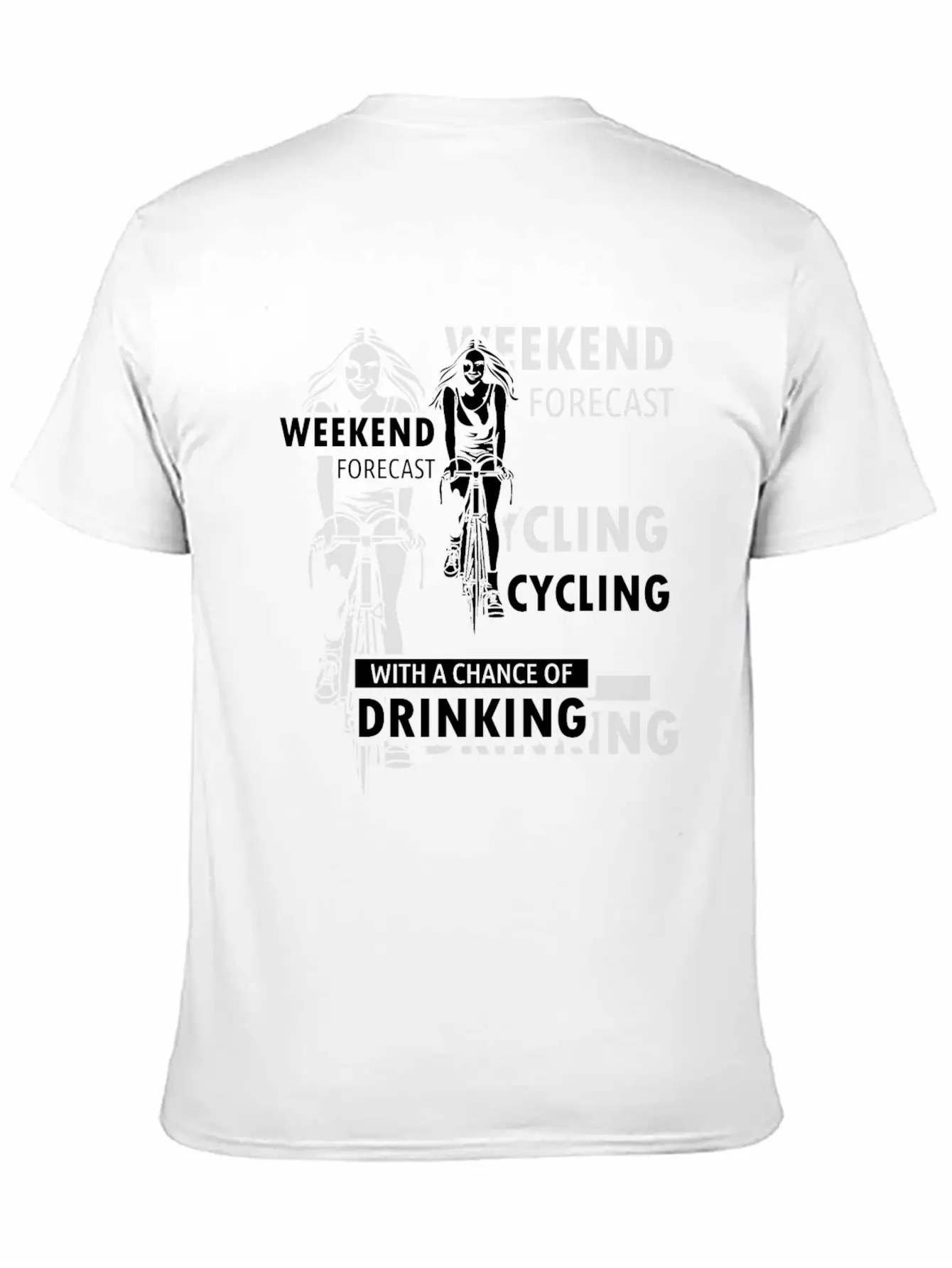 Cycling - Weekend Essential Cotton Tee For Daily Outfits – Unisex Style