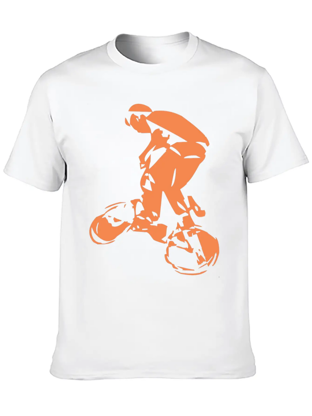 Cycling While Acrobatics Basic Graphic T-Shirt – Daily Comfort In Soft Cotton