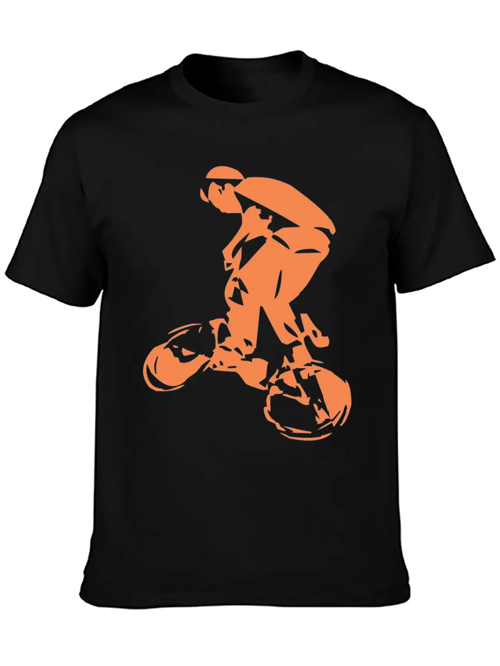 Cycling While Acrobatics Basic Graphic T-Shirt – Daily Comfort In Soft Cotton