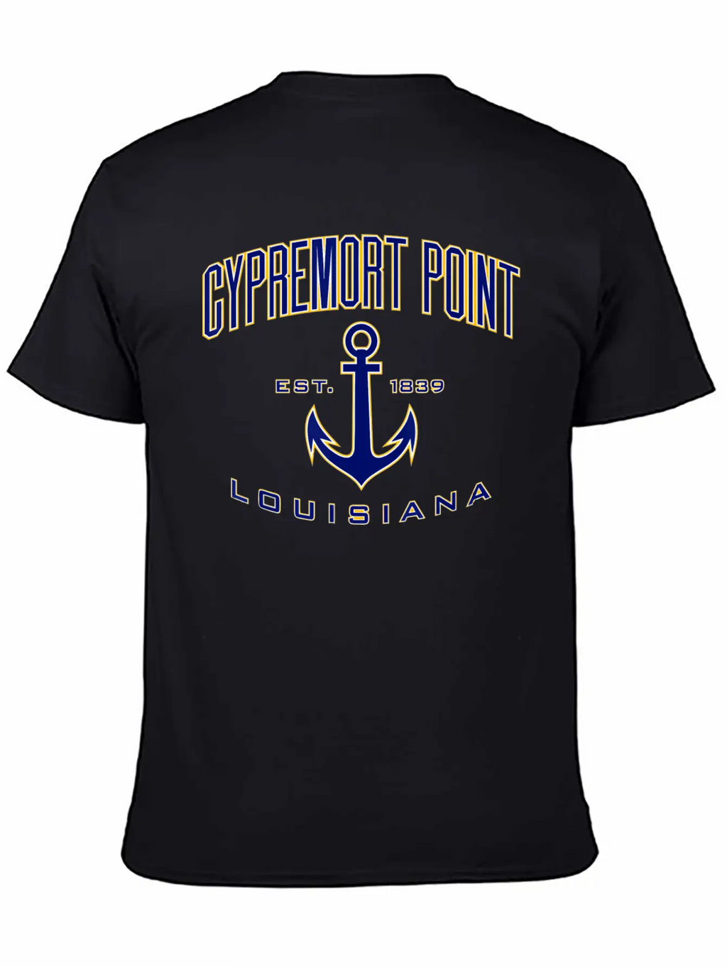 Cypremort Point LA Basic Graphic T-Shirt – Daily Comfort In Soft Cotton