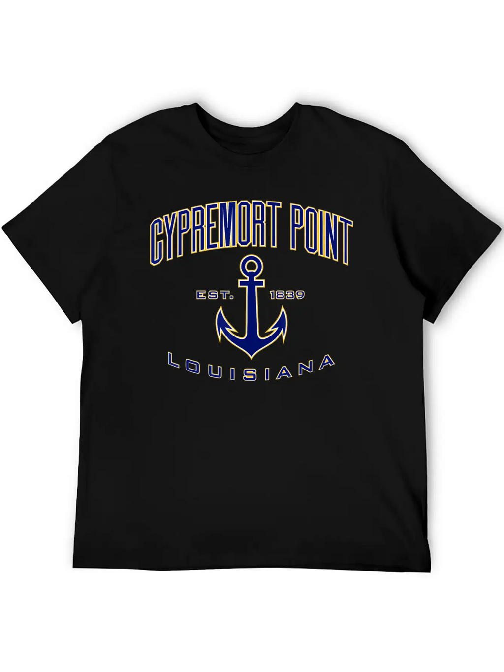 Cypremort Point LA Basic Graphic T-Shirt – Daily Comfort In Soft Cotton
