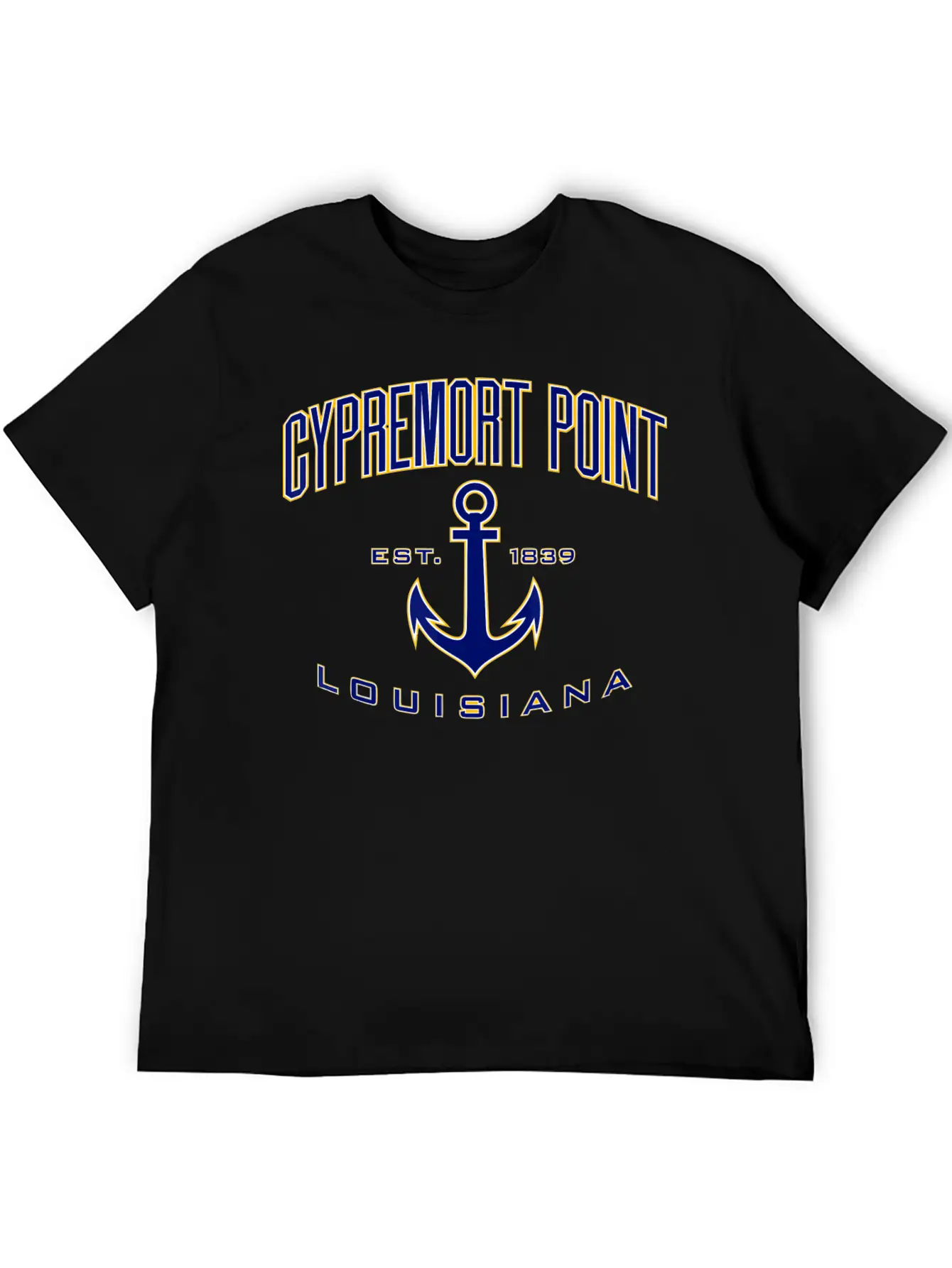 Cypremort Point LA Basic Graphic T-Shirt – Daily Comfort In Soft Cotton