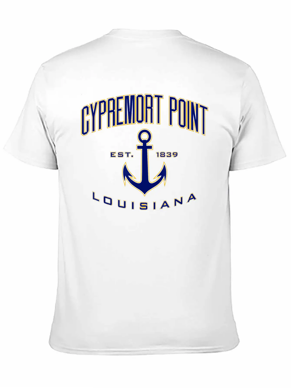 Cypremort Point LA Basic Graphic T-Shirt – Daily Comfort In Soft Cotton