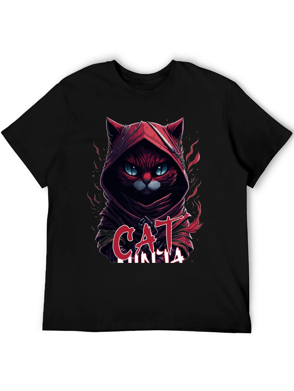 Cat Ninja Graphic T-Shirt