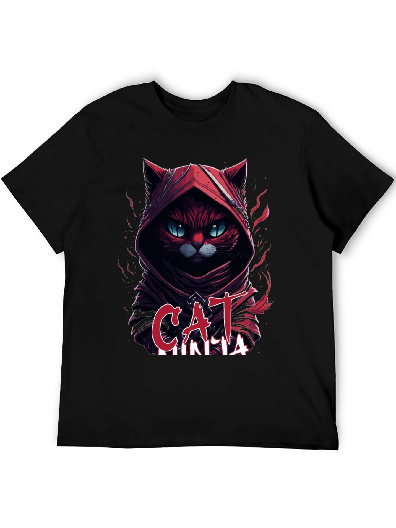 Cat Ninja Graphic T-Shirt