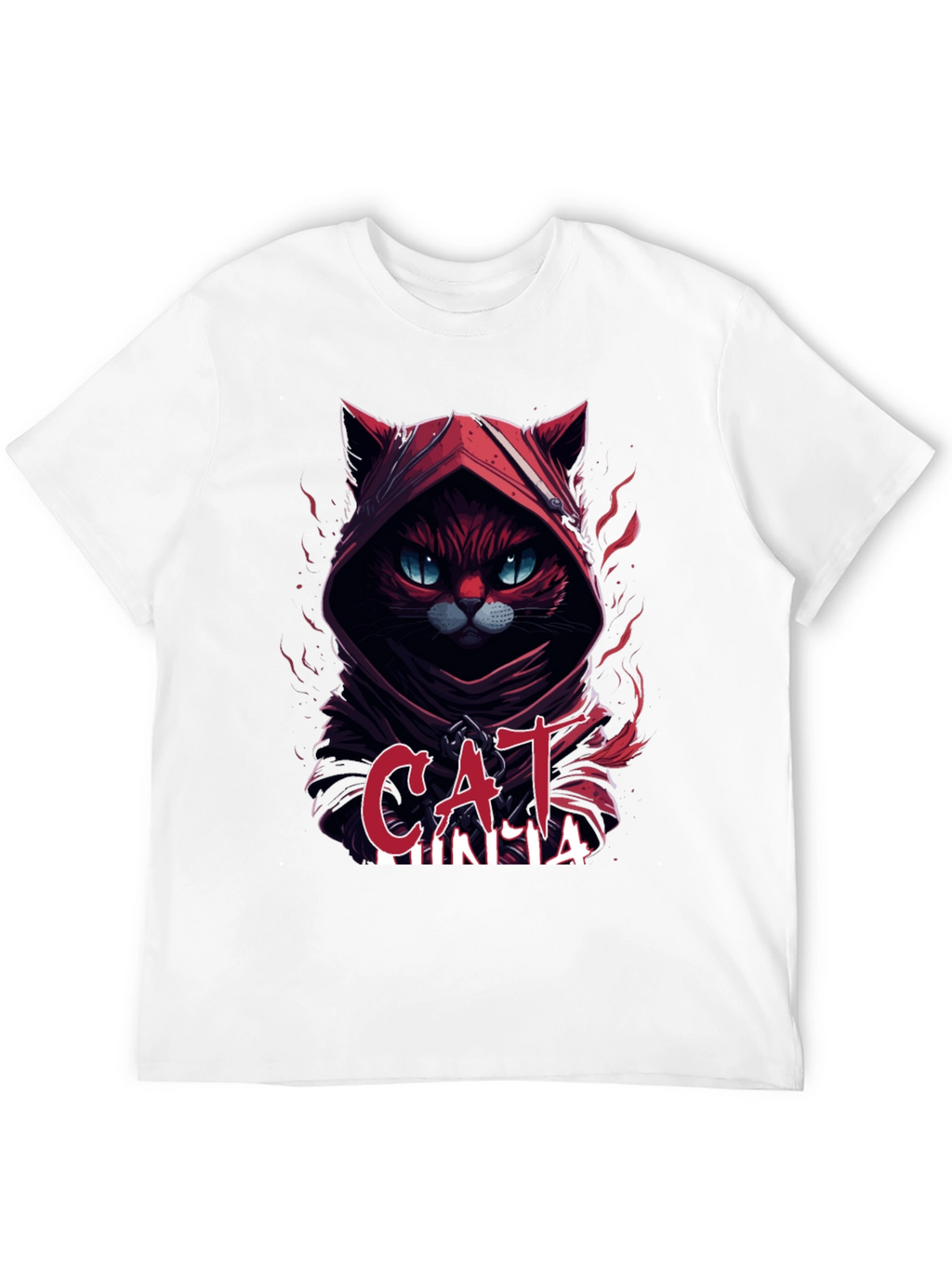 Cat Ninja Graphic T-Shirt