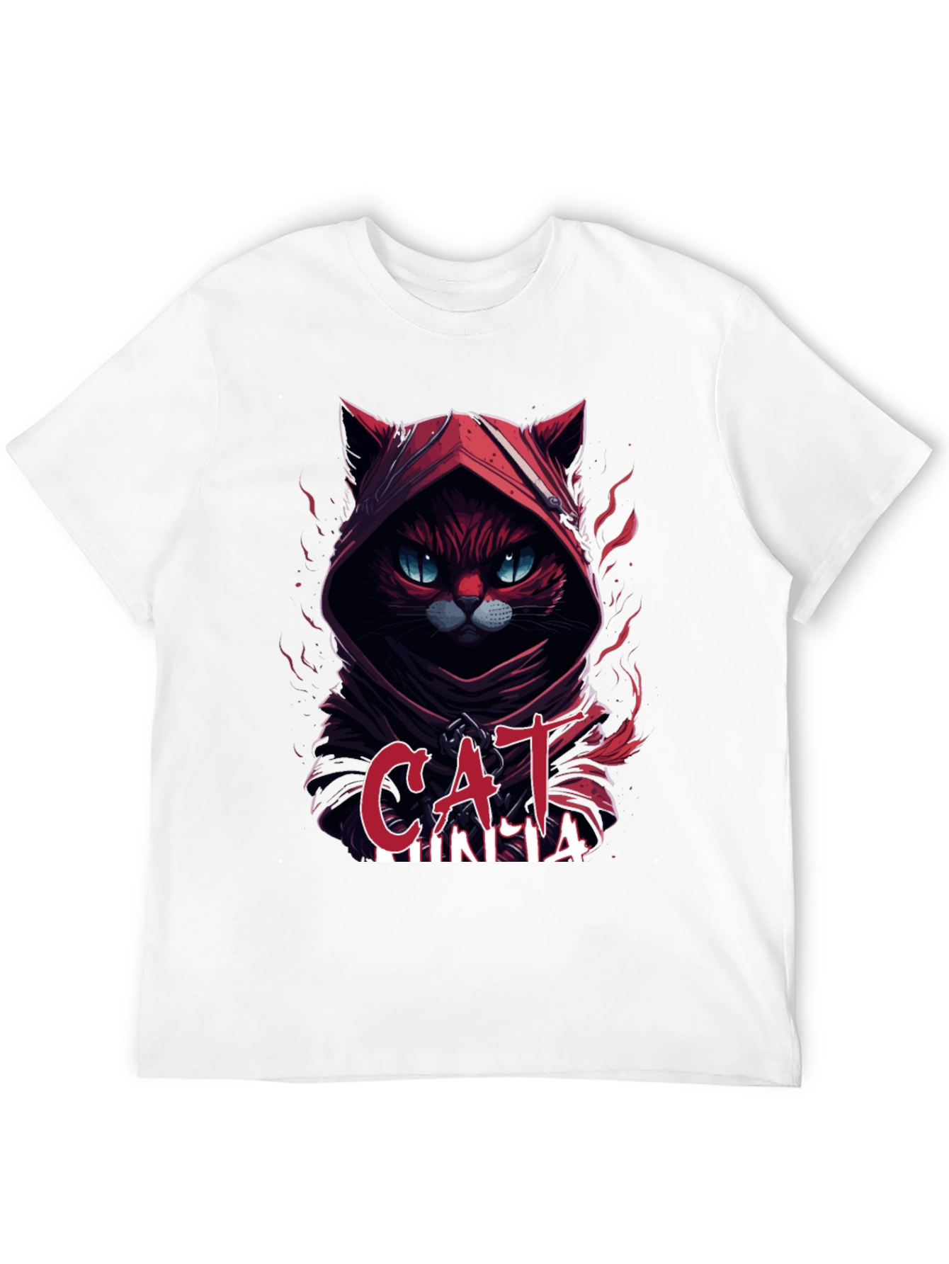 Cat Ninja Graphic T-Shirt