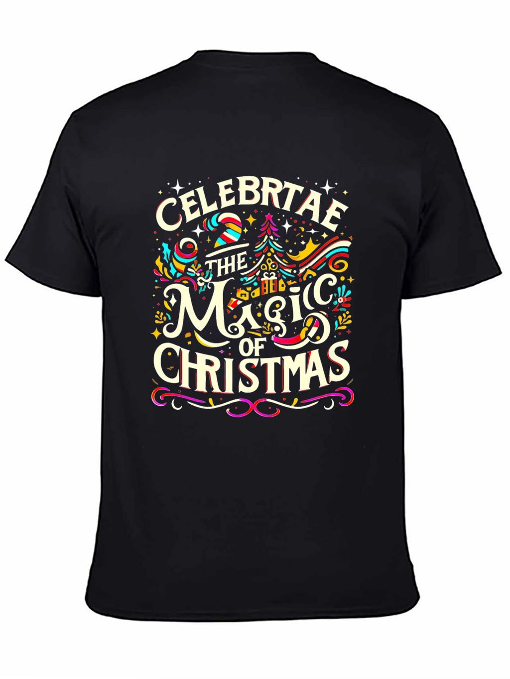 Celebrate the Magic of Christmas Graphic Tee