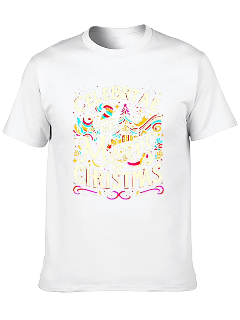 Celebrate the Magic of Christmas Graphic Tee