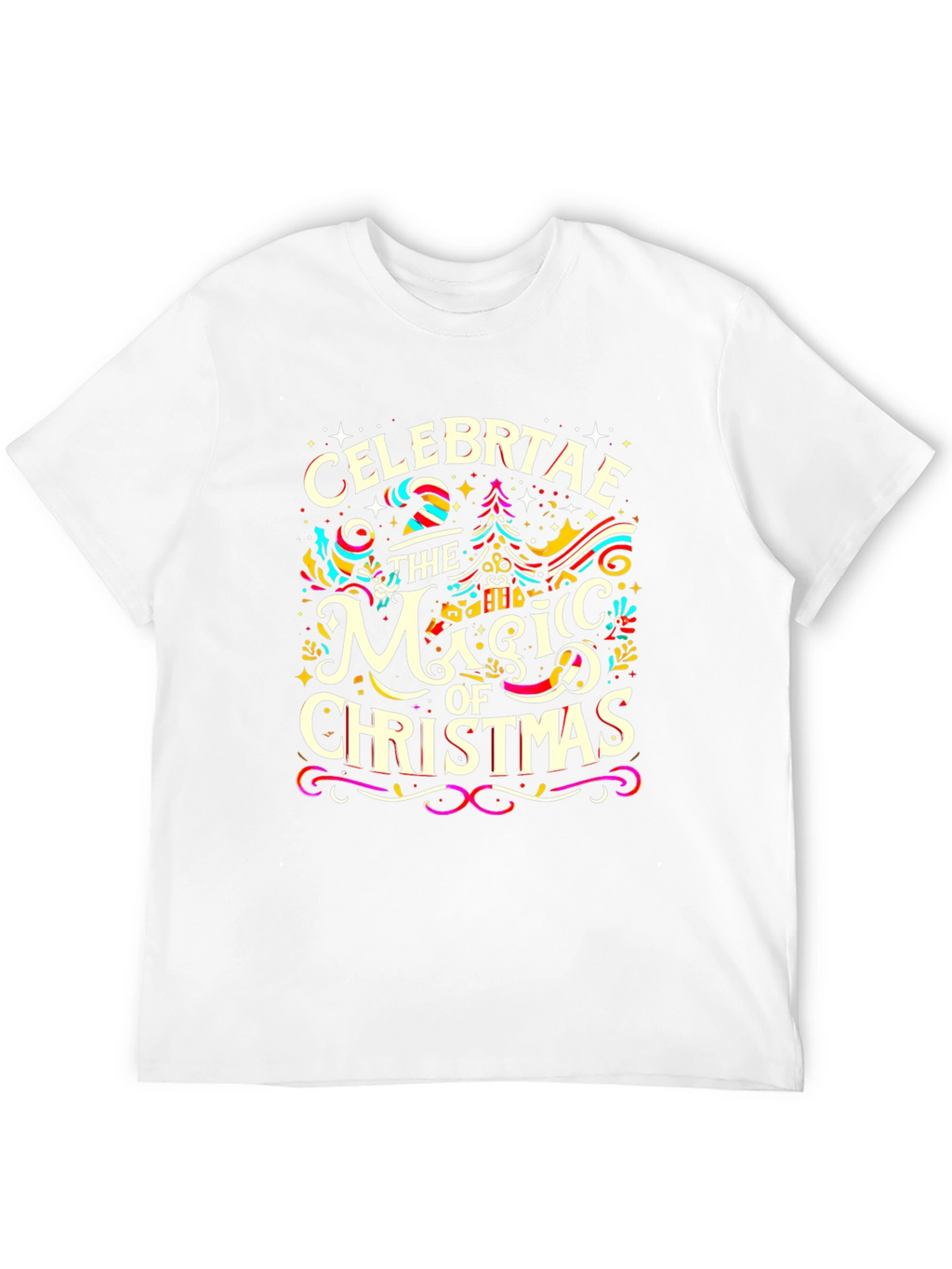 Celebrate the Magic of Christmas Graphic Tee