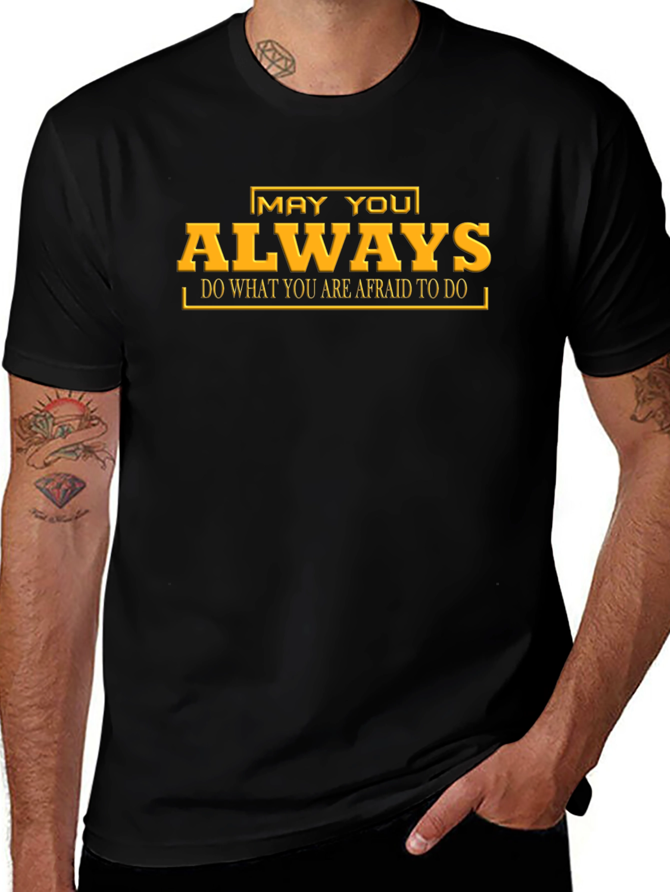 Inspirational Graphic Tee - May You Always