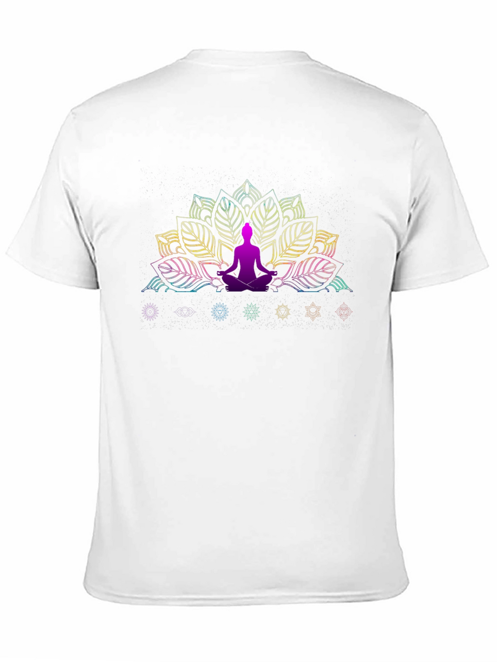 Chakra Lotus Meditation T-Shirt - Spiritual Design