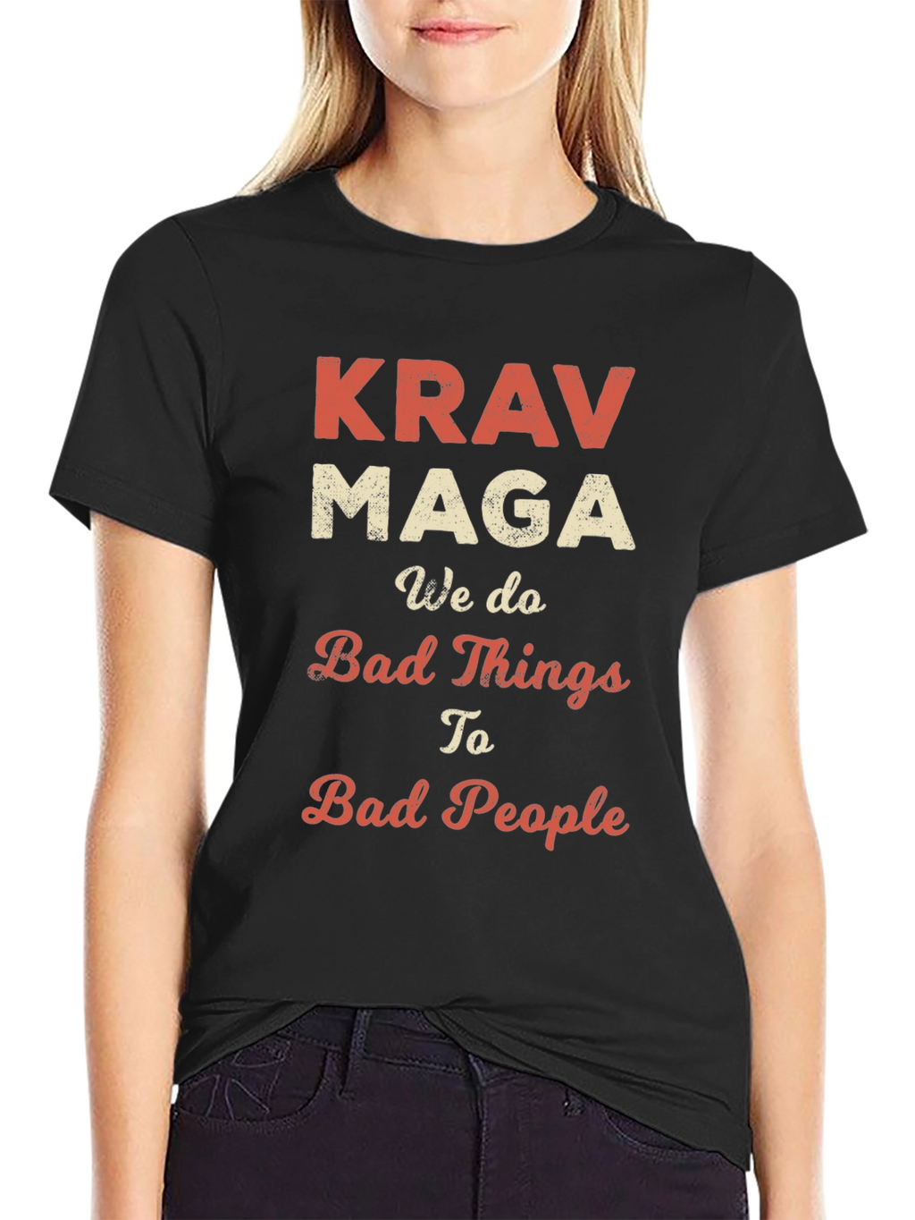 Krav Maga T-Shirt - We Do Bad Things
