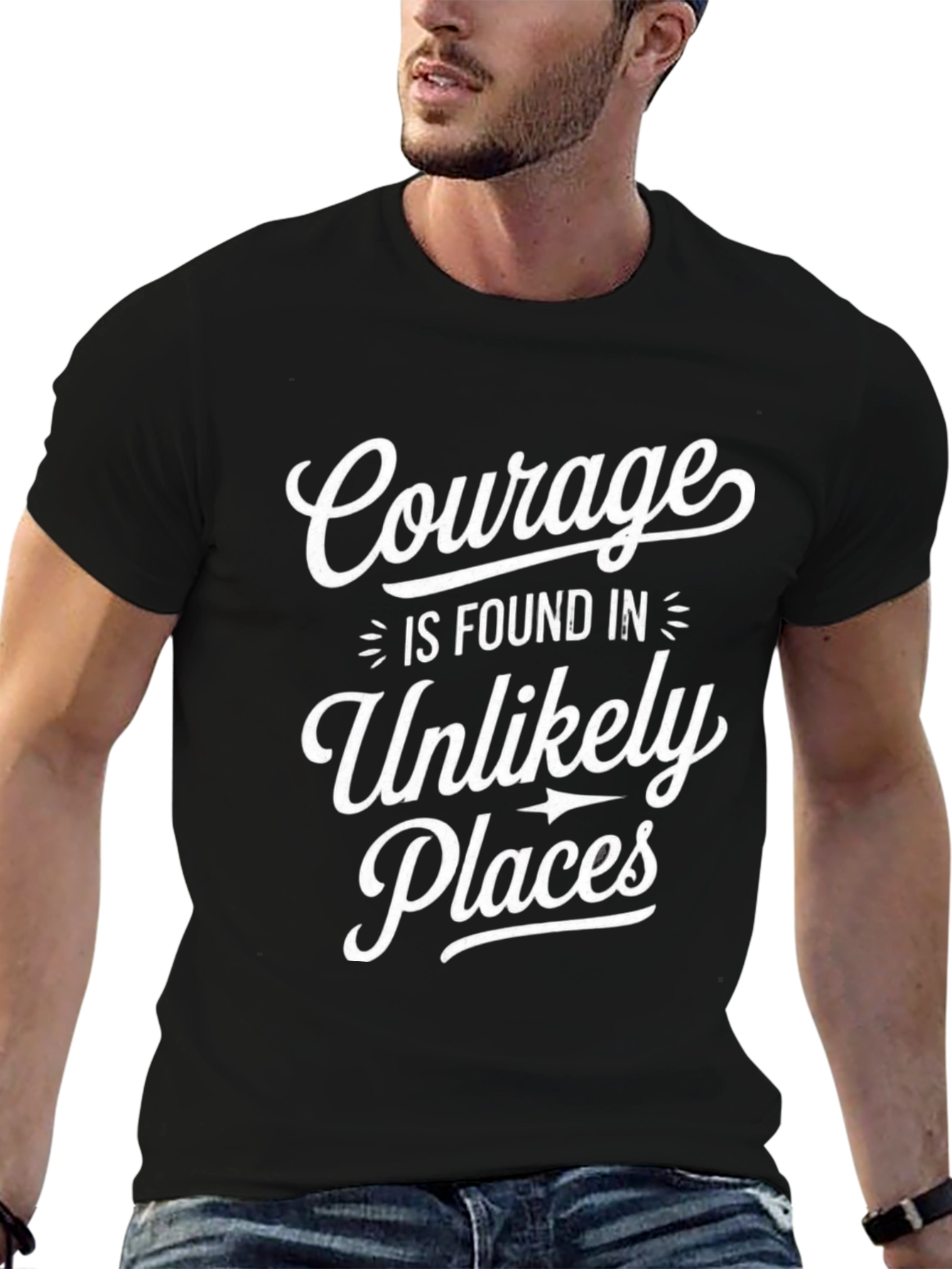 Courage in Unlikely Places Graphic Tee