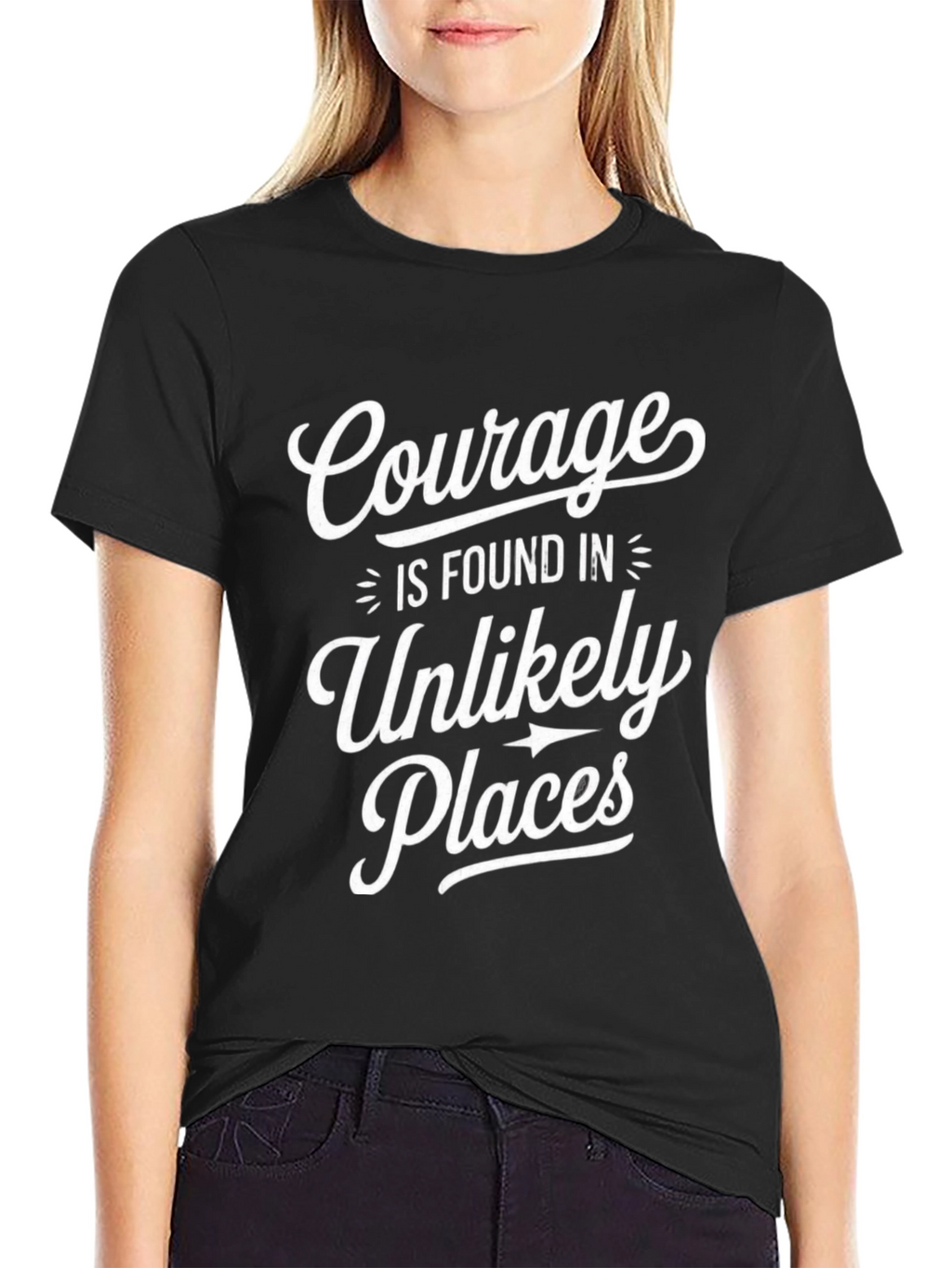 Courage in Unlikely Places Graphic Tee