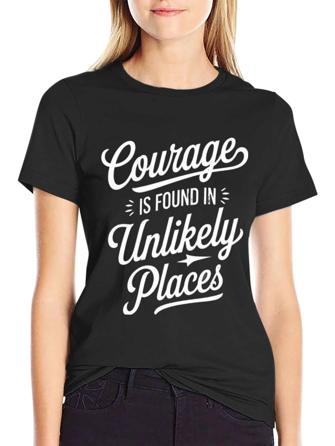 Courage in Unlikely Places Graphic Tee